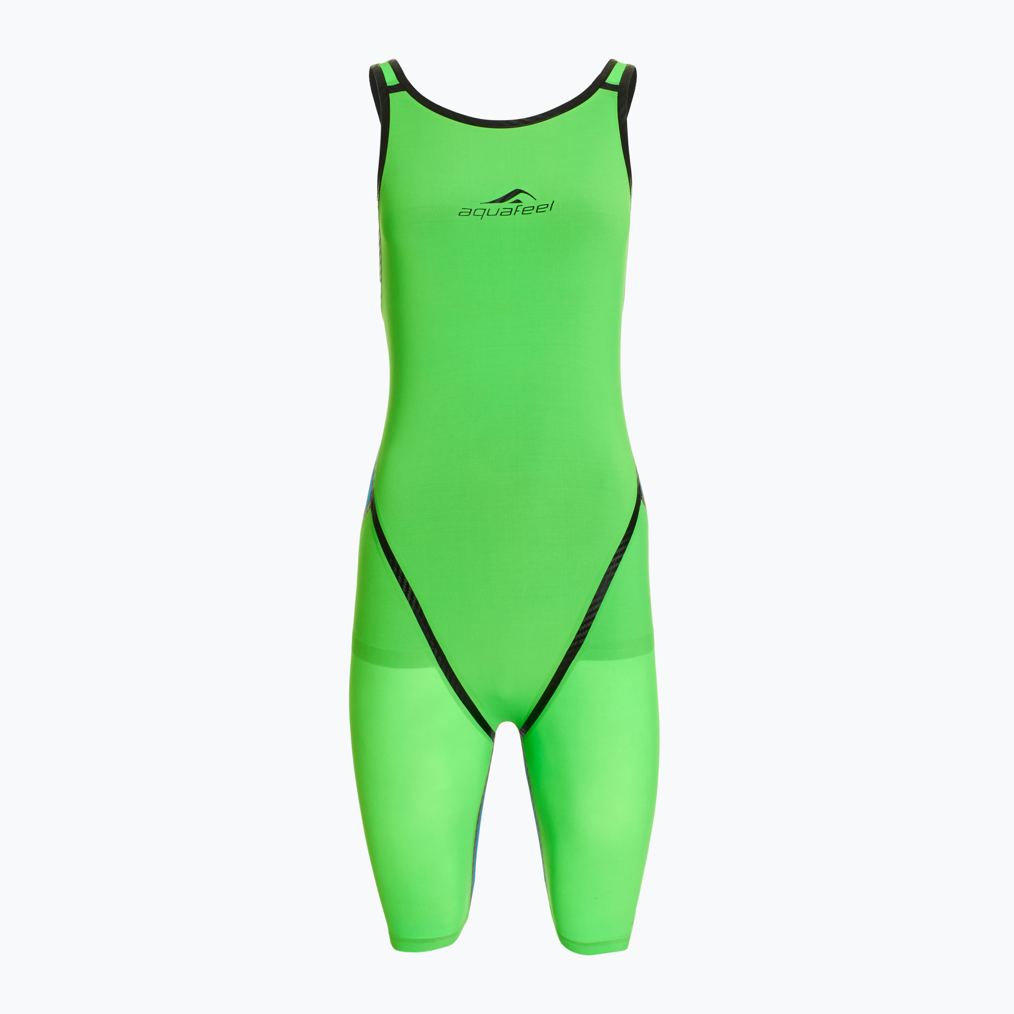 Dámske jednodielne plavky aquaFeel Neck to Knee Speedblue neon green (Neck to Knee Speedblue 21902/86)