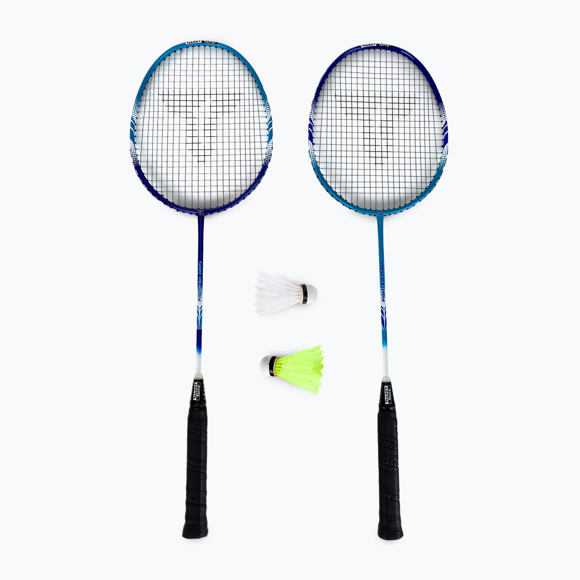 Badmintonový set Talbot-Torro 2 Fighter Pro modrý 449413