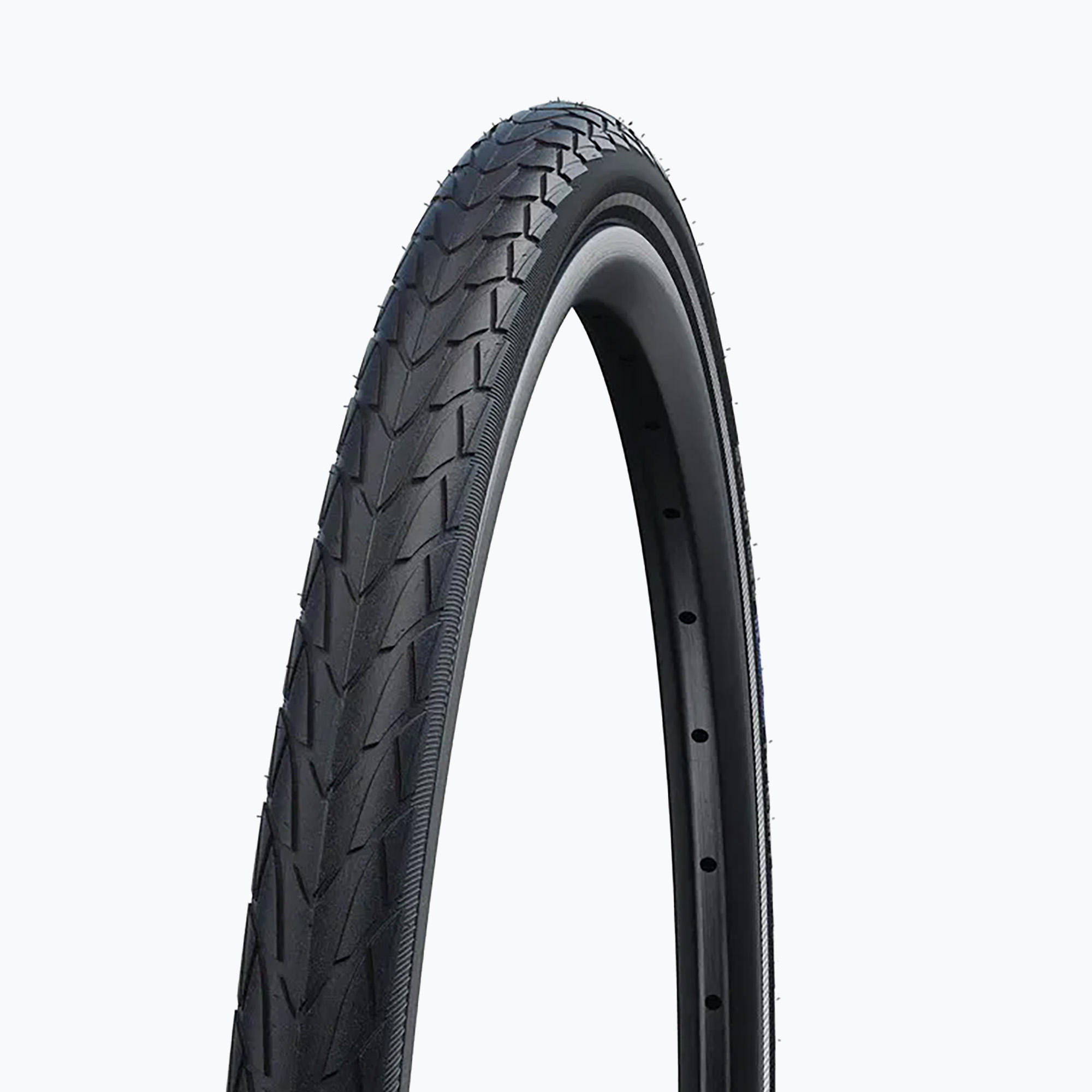 SCHWALBE Marathon Racer Race Guard Addix 28 x 1.50 čierna reflexná cyklistická pneumatika (Marathon Racer Race Guard Addix 11100289)