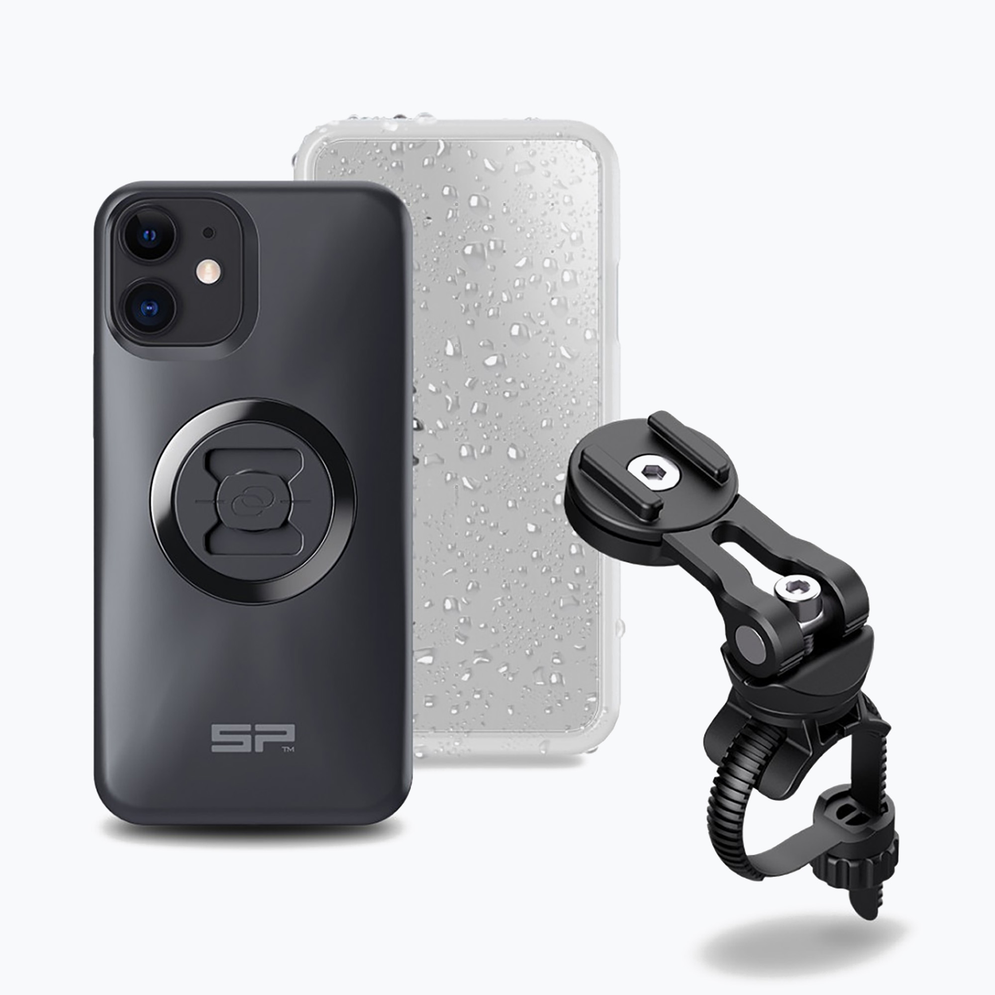 SP CONNECT Bike Bundle II Iphone 12 Mini nosič na bicykel čierny 54432 (Bike Bundle II iPhone 12 Mini SPC 54432)
