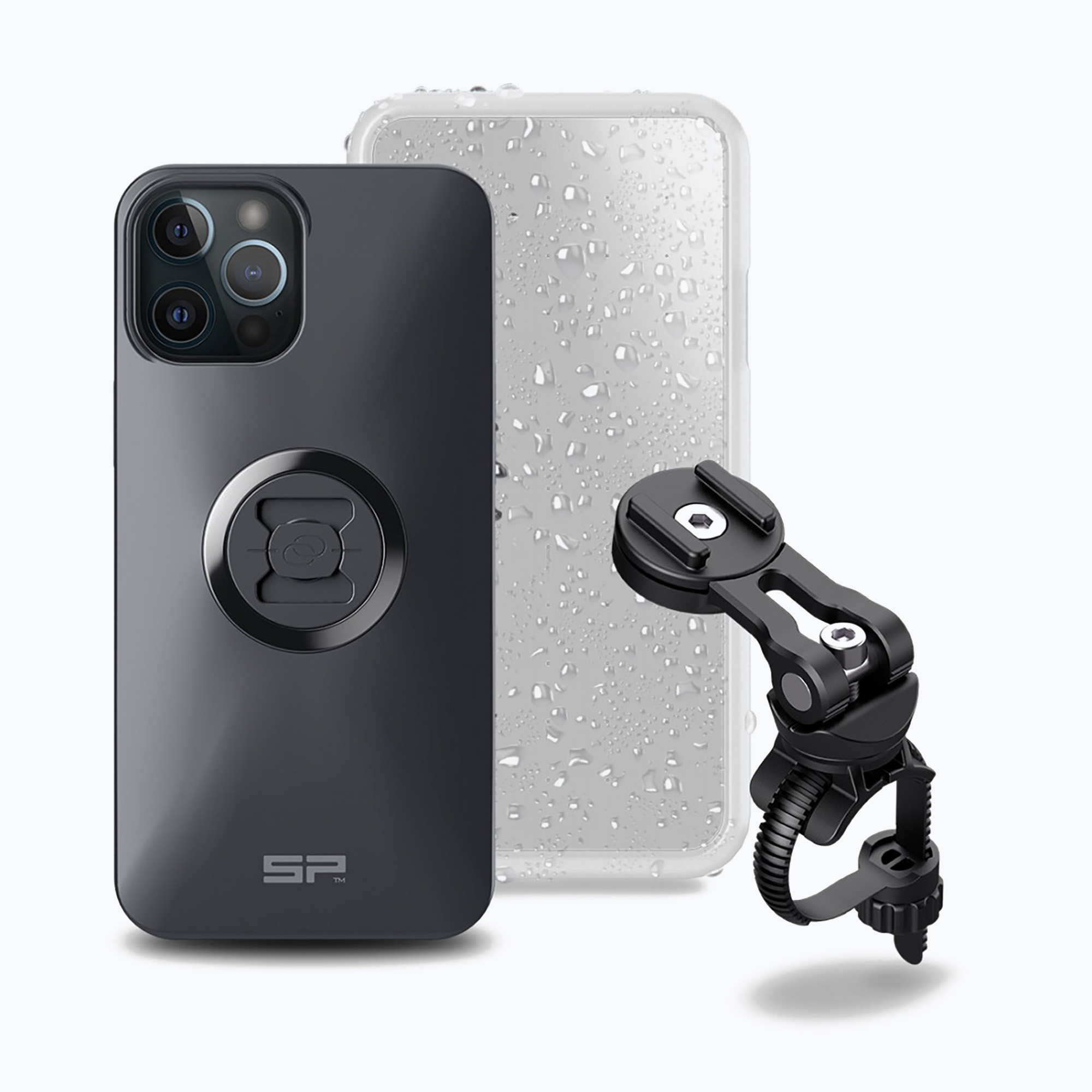 SP CONNECT Bike Bike Bundle II Držiak na telefón Iphone 12 Pro Max čierny 54434 (Bike Bundle II iPhone 12 Pro Max SPC 54434)