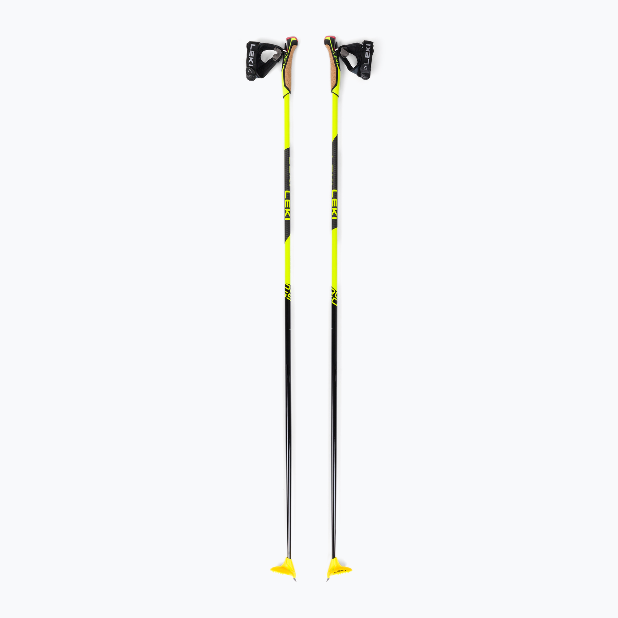 Palice na bežecké lyžovanie LEKI PRC 65 čierno-žlté 652487114