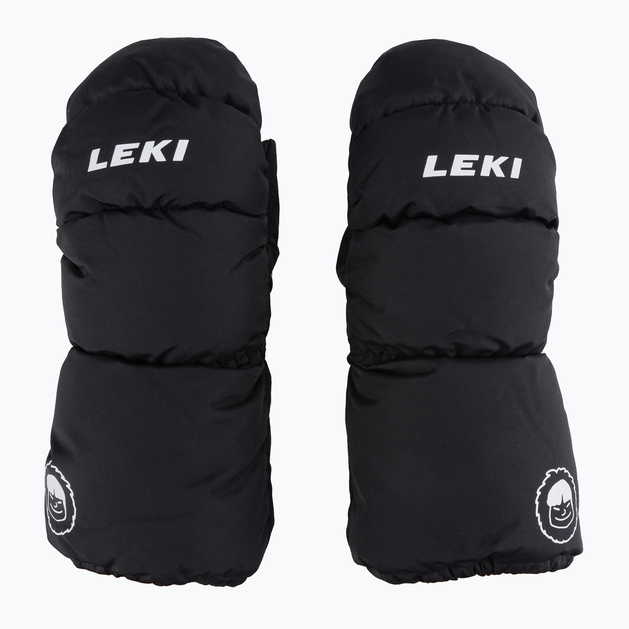 Detské lyžiarske rukavice LEKI Little Eskimo Mitt Long black 650801401020