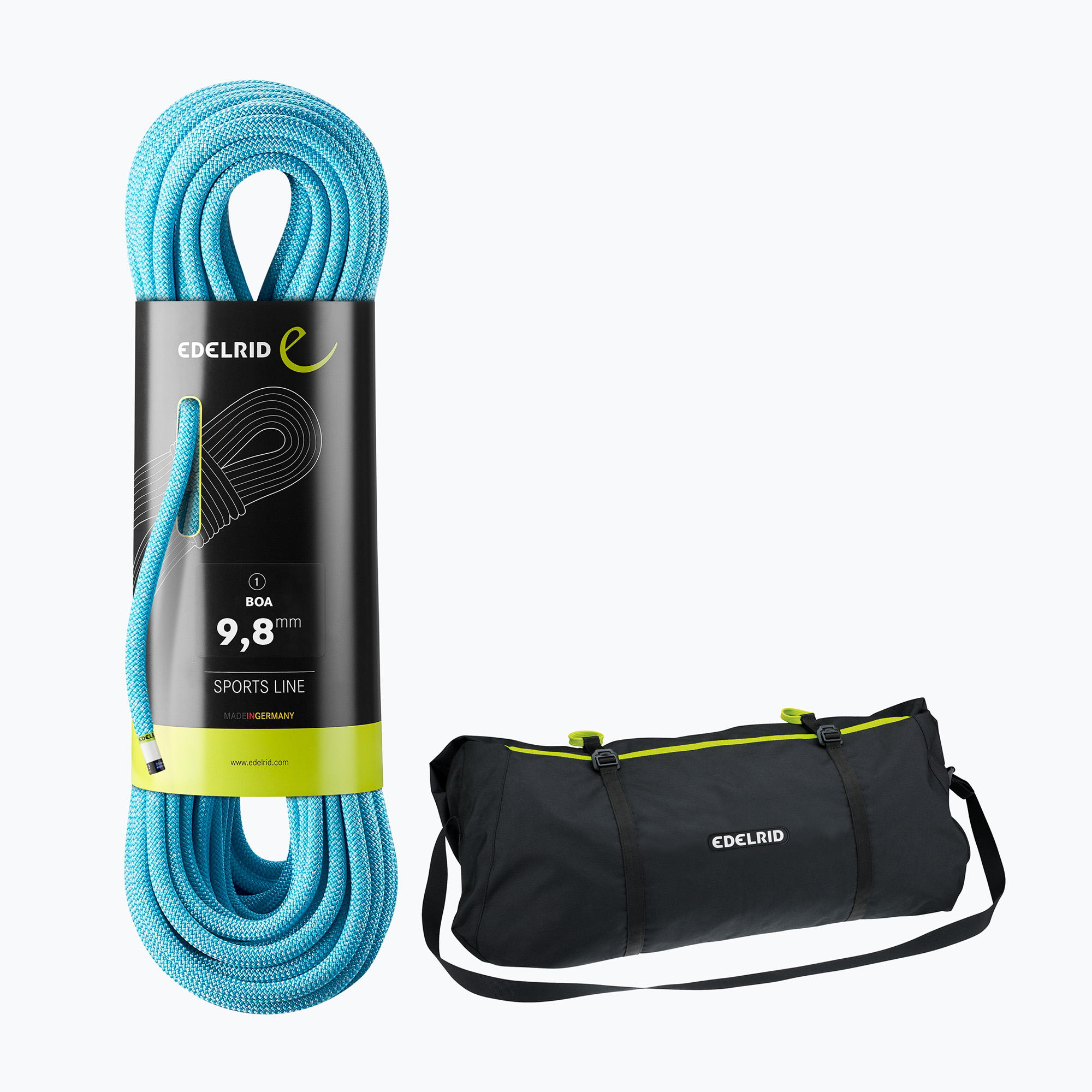 Lezecké lano EDELRID Boa Seilsack 9.8 modré (Boa Seilsack 9.8 710990803000)