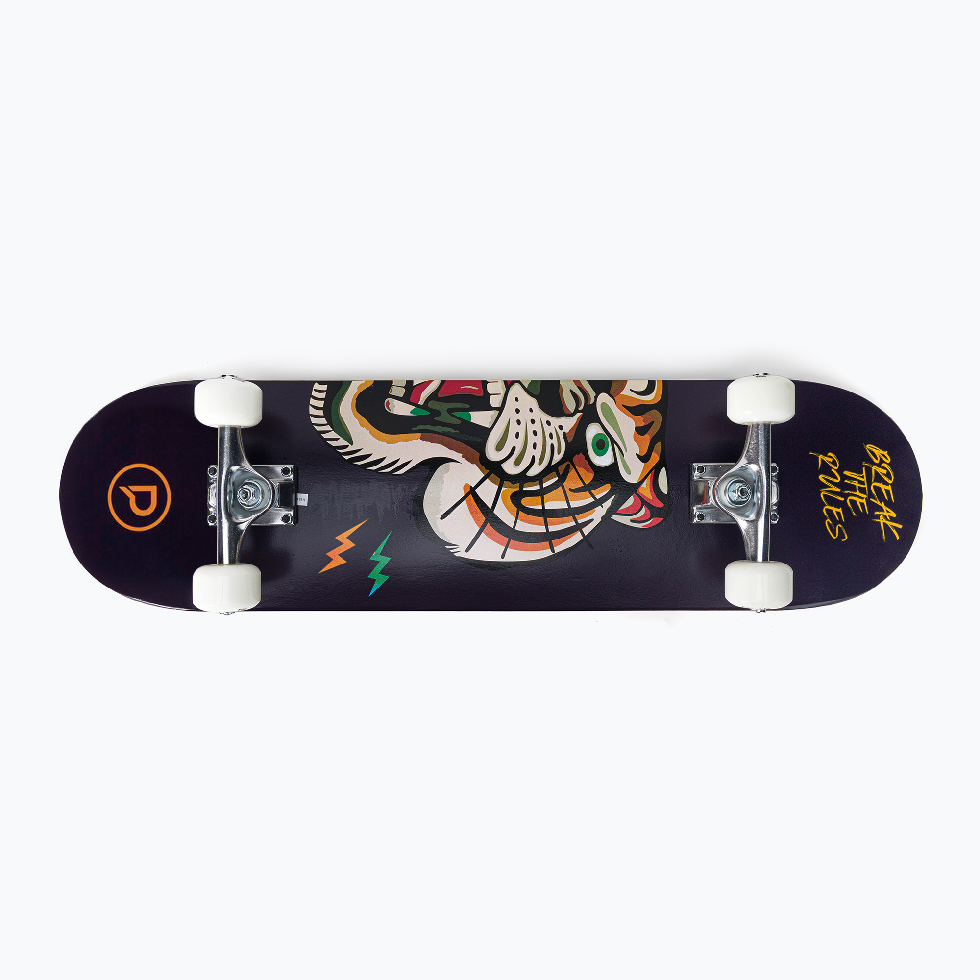 Playlife Tiger classic skateboard čierny 880311