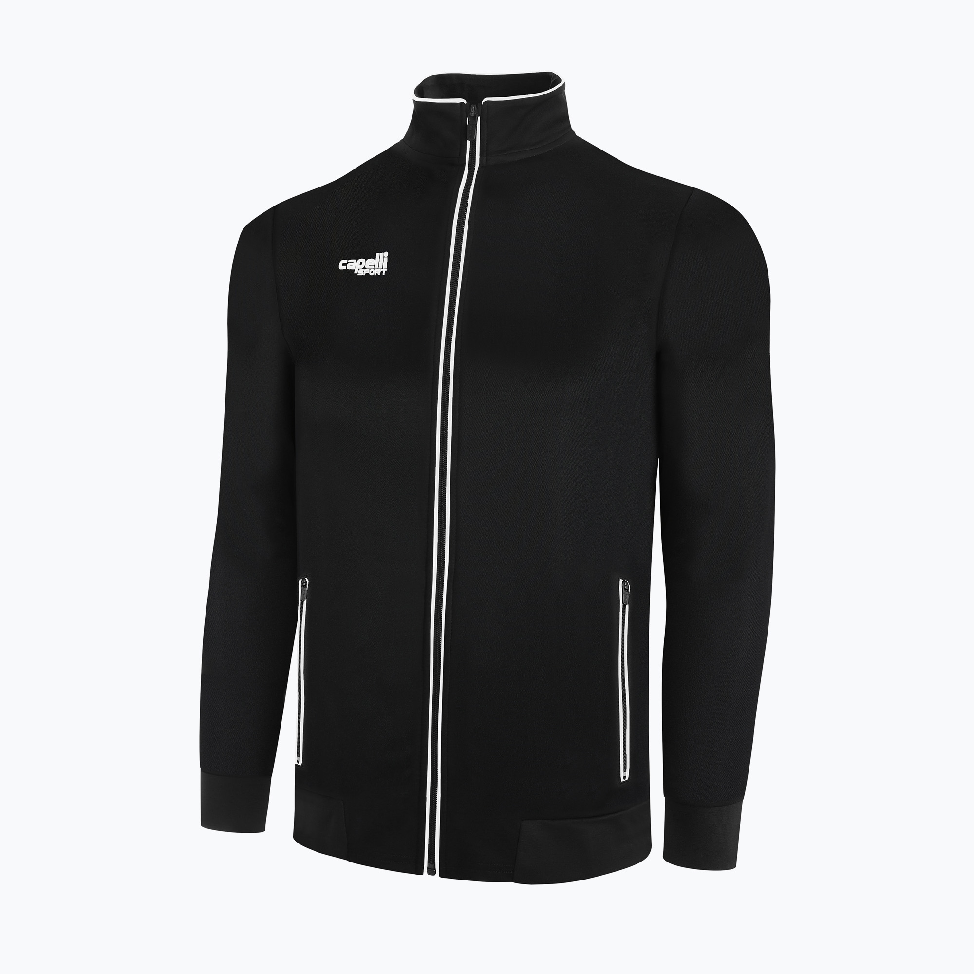 Detská futbalová mikina Capelli Basics Youth Training black/white (Basics Youth Training AGA-6673)