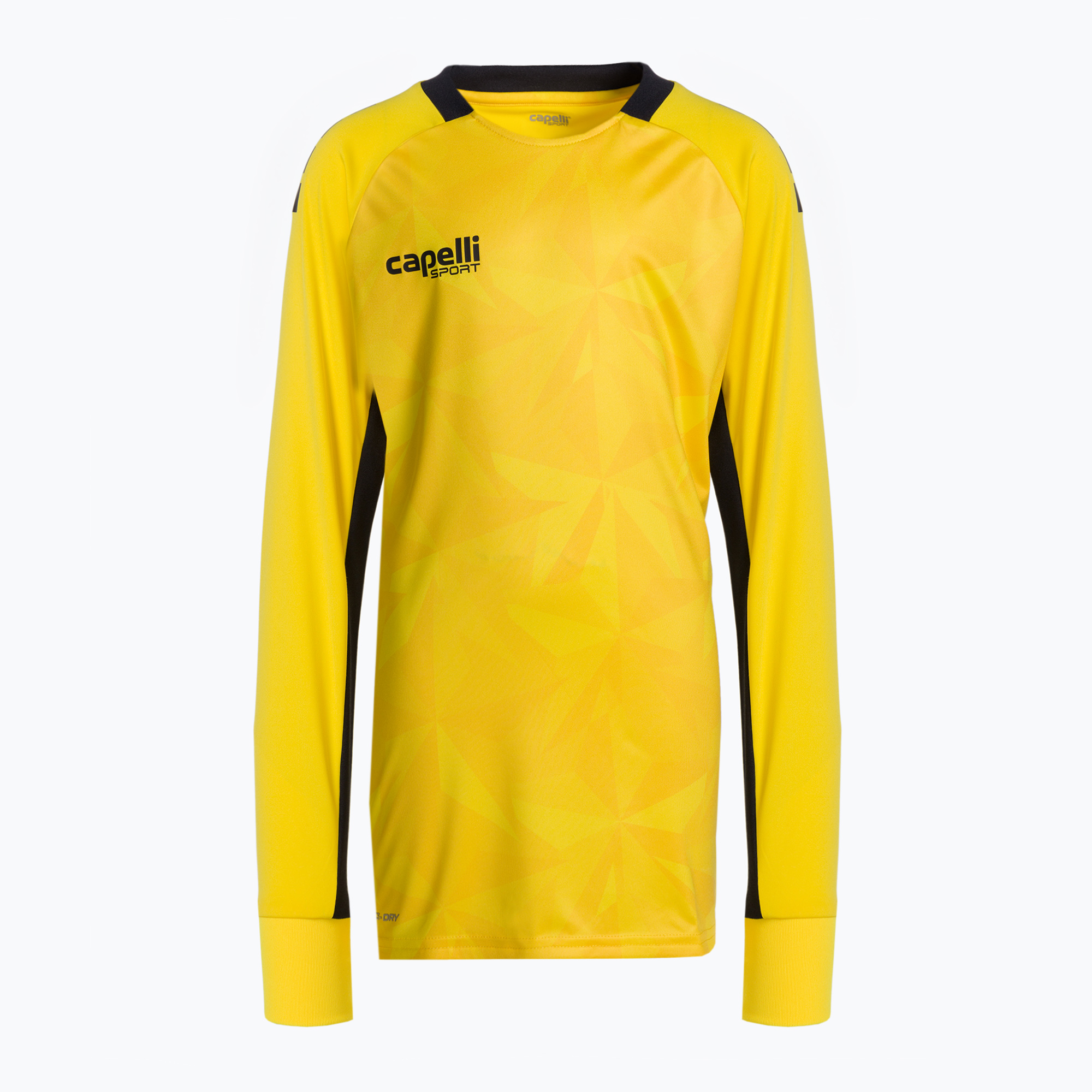Capelli Pitch Star detské futbalové tričko Goalkeeper team žlté/čierne (Pitch Star Goalkeeper AGA-5942)