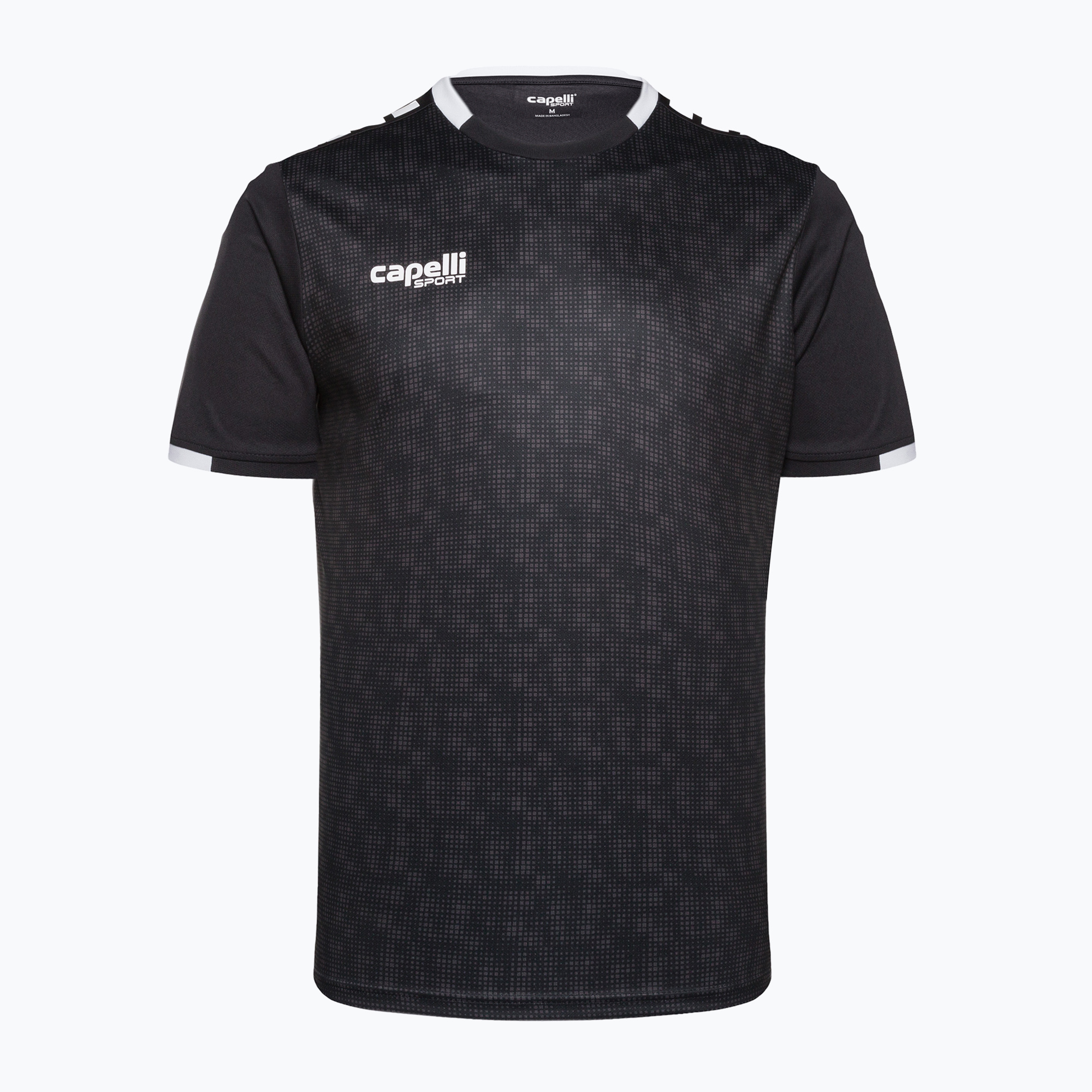 Pánske futbalové tričko Capelli Cs III Block black/white (Cs III Block AGA-6592)