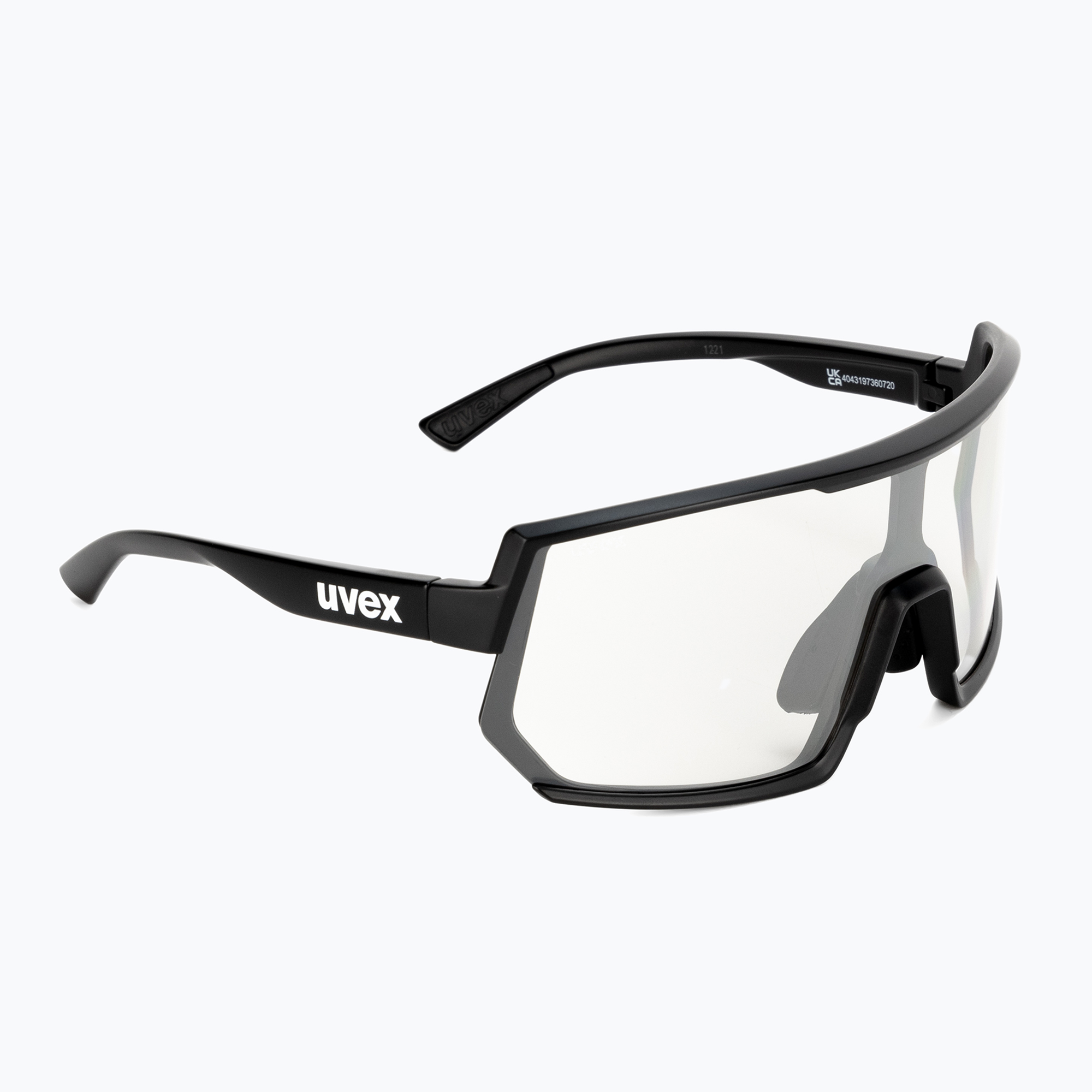 Cyklistické okuliare UVEX Sportstyle 235 V black mat/litemirror silver 53/3/031/2205 (Sportstyle 235 V 53/3/031/2205)