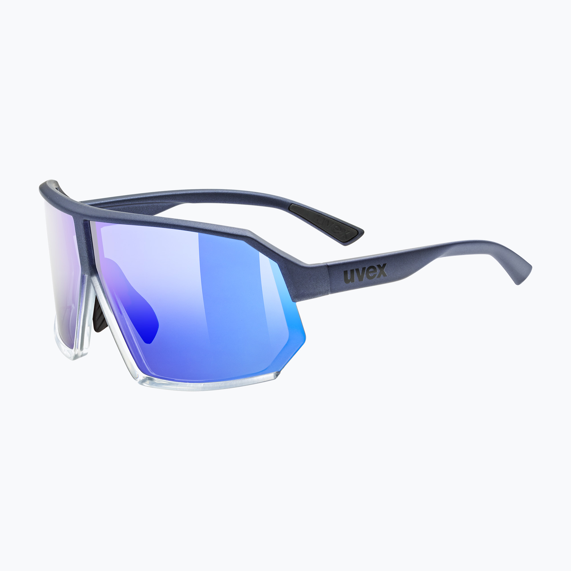 Slnečné okuliare UVEX Sportstyle 237 metallic blue/clear/mirror blue