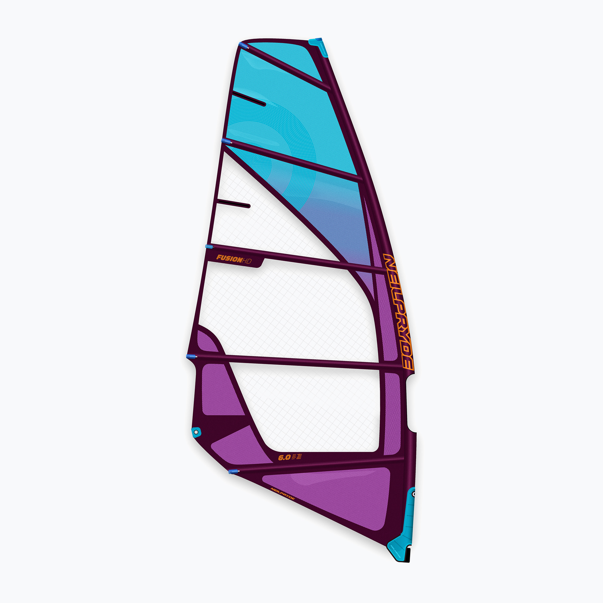NeilPryde Sail Fusion HD C3 modrá NP-120028-C3050 windsurfingová plachta