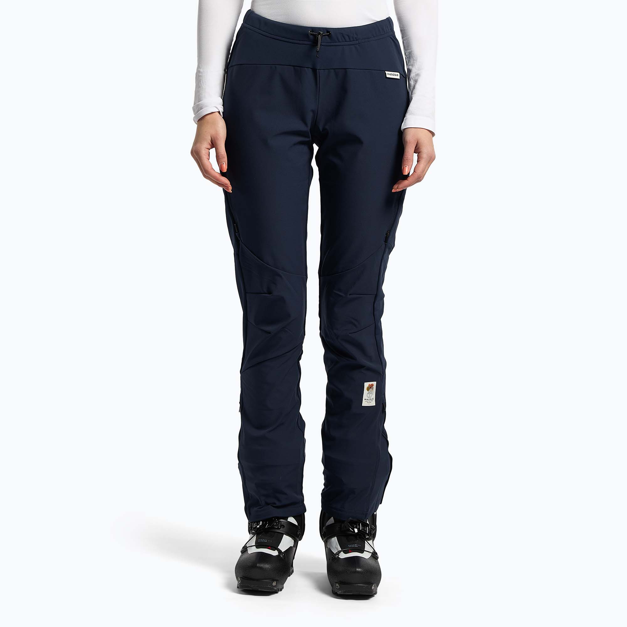 Dámske nohavice na bežecké lyžovanie Maloja W'S CristinaM modré 32135 1 8325