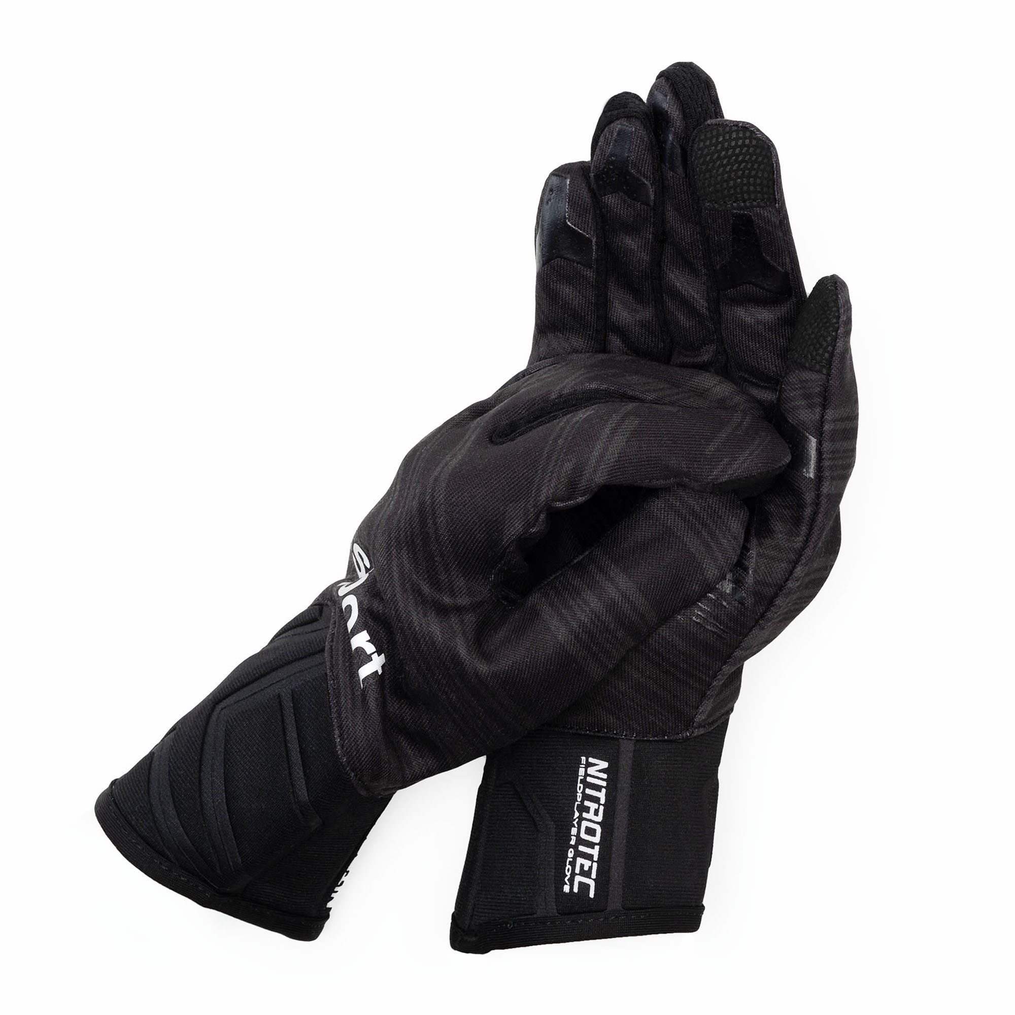 Športové rukavice Uhlsport Nitrotec čierne 100096901 (Nitrotec 100096901)