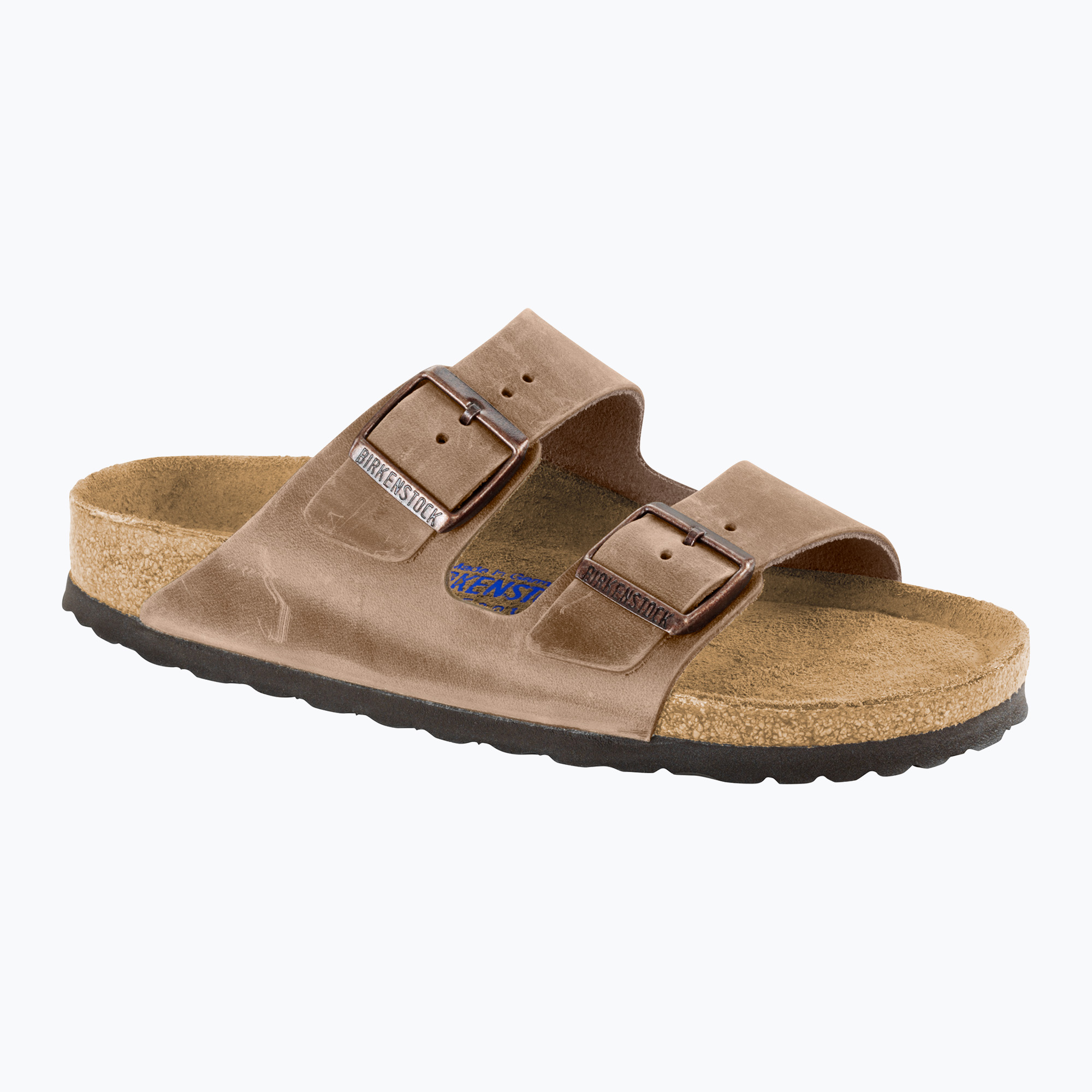 BIRKENSTOCK Arizona LEOI Úzke tabakovo hnedé žabky (Arizona LEOI Narrow 552813)