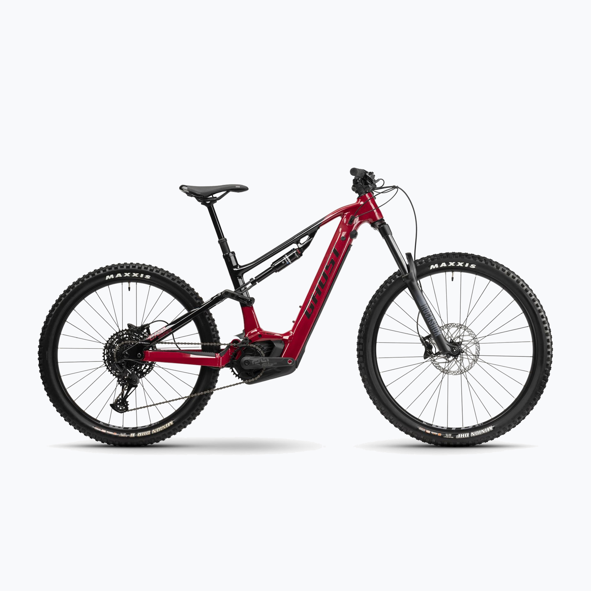 Elektrobicykel GHOST E-ASX 160 Universal 625Wh met. hrdzavá červená/čierna lesklá/matná (E-ASX 160 Essential 31AS1022)