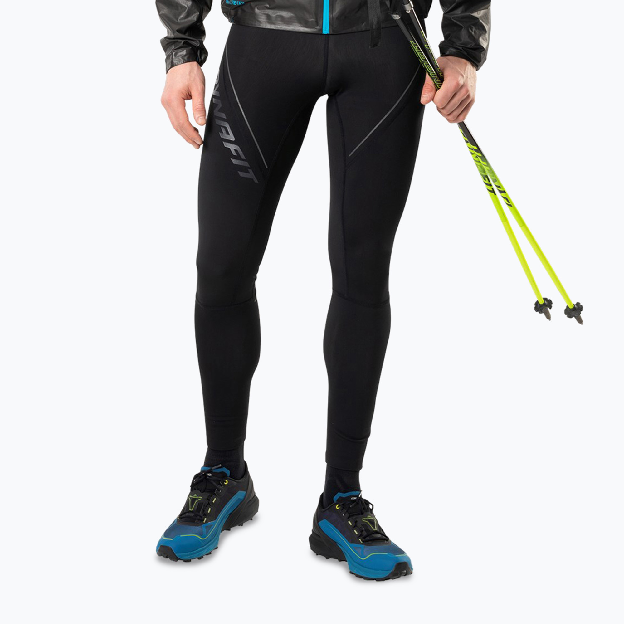 Pánske zimné bežecké legíny DYNAFIT black out (Winter Running 08-0000070944)