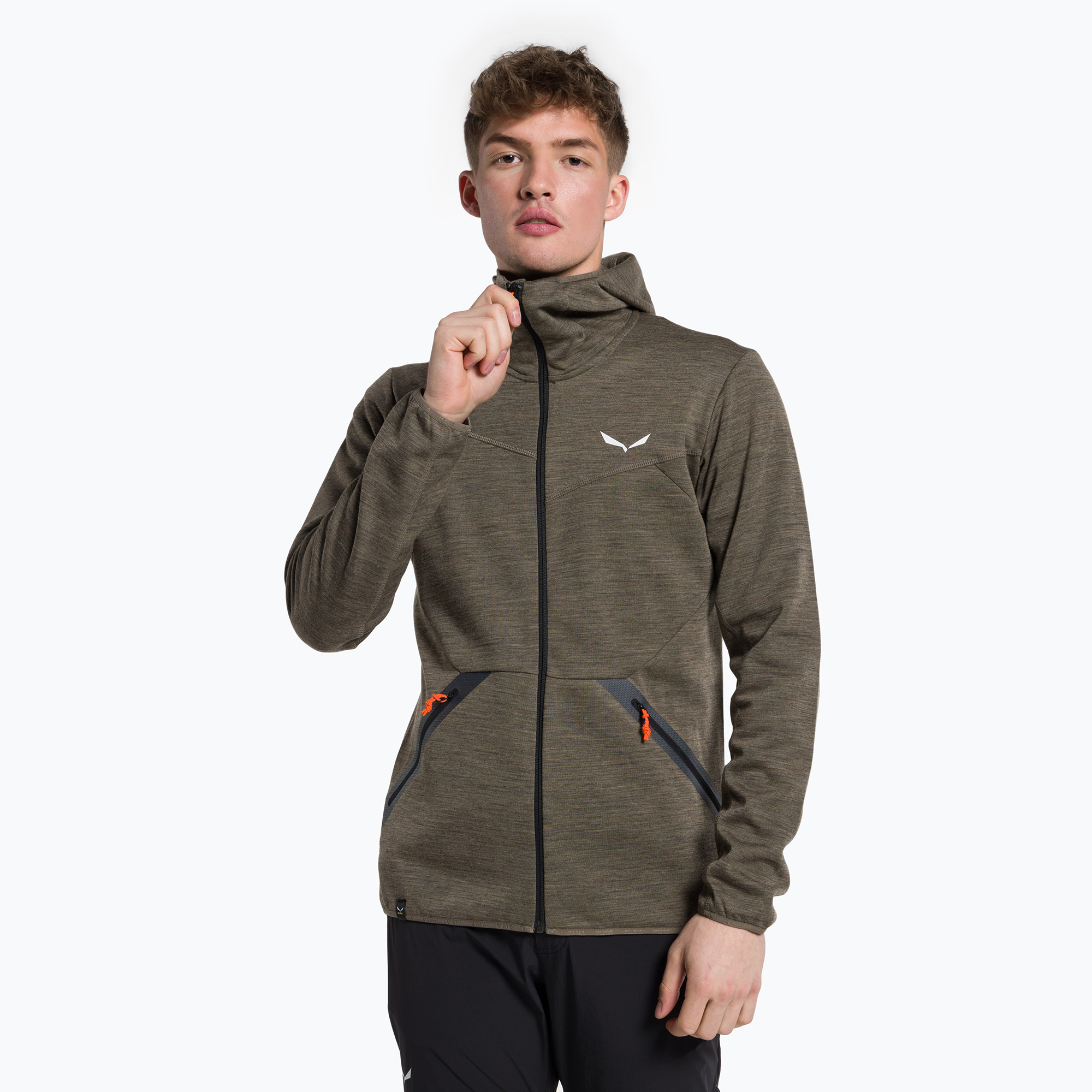 Salewa pánska fleecová mikina Nuvolao AW hnedá 00-0000028051 (Nuvolao AW 00-0000028051)