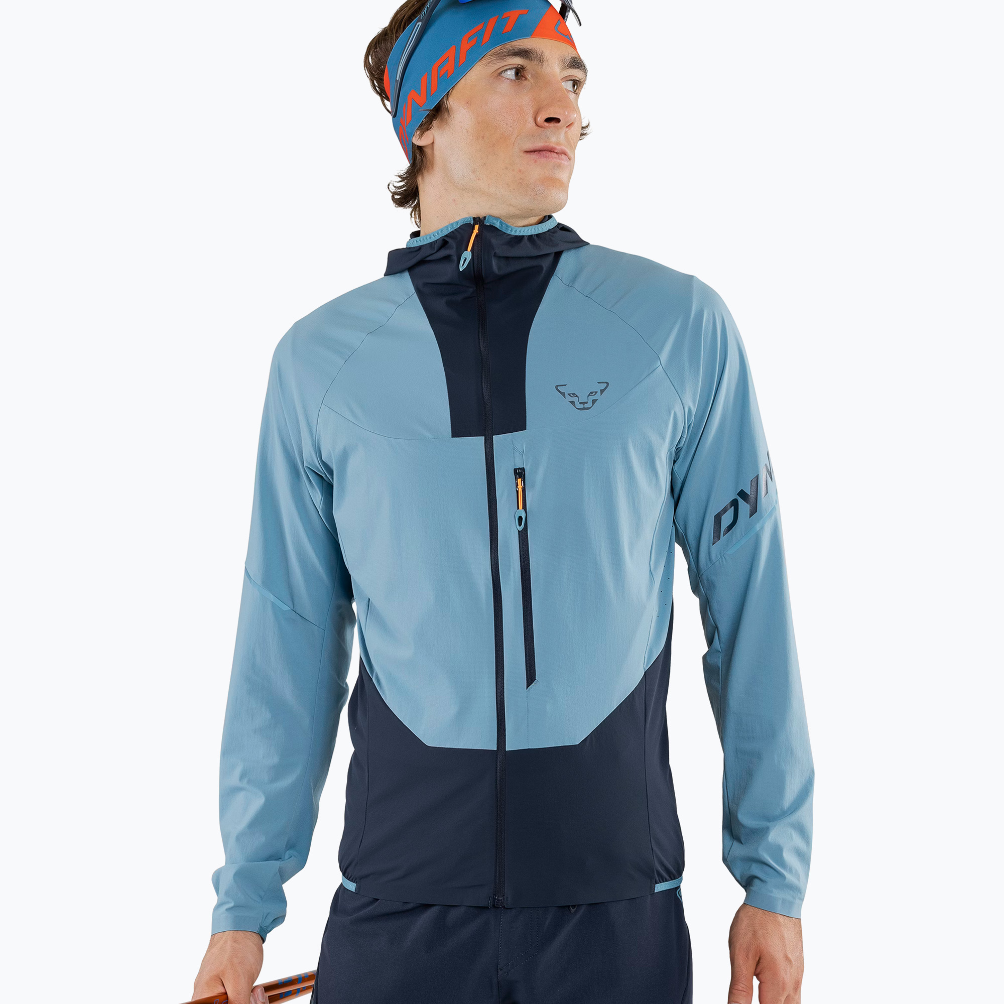 Pánska vetrovka DYNAFIT Traverse Dynastretch storm blue (Traverse Dynastretch 08-0000071450)