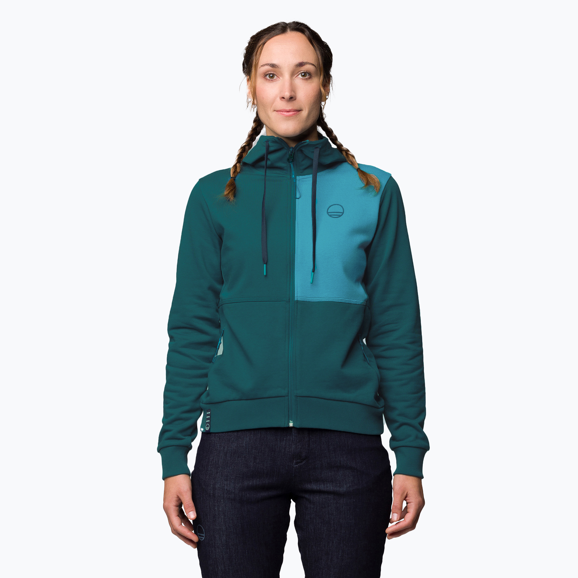 Dámska lezecká mikina Wild Country Flow 2 modrá 40-0000095233 (Flow 2 Hoody 8811 40-0000095233)