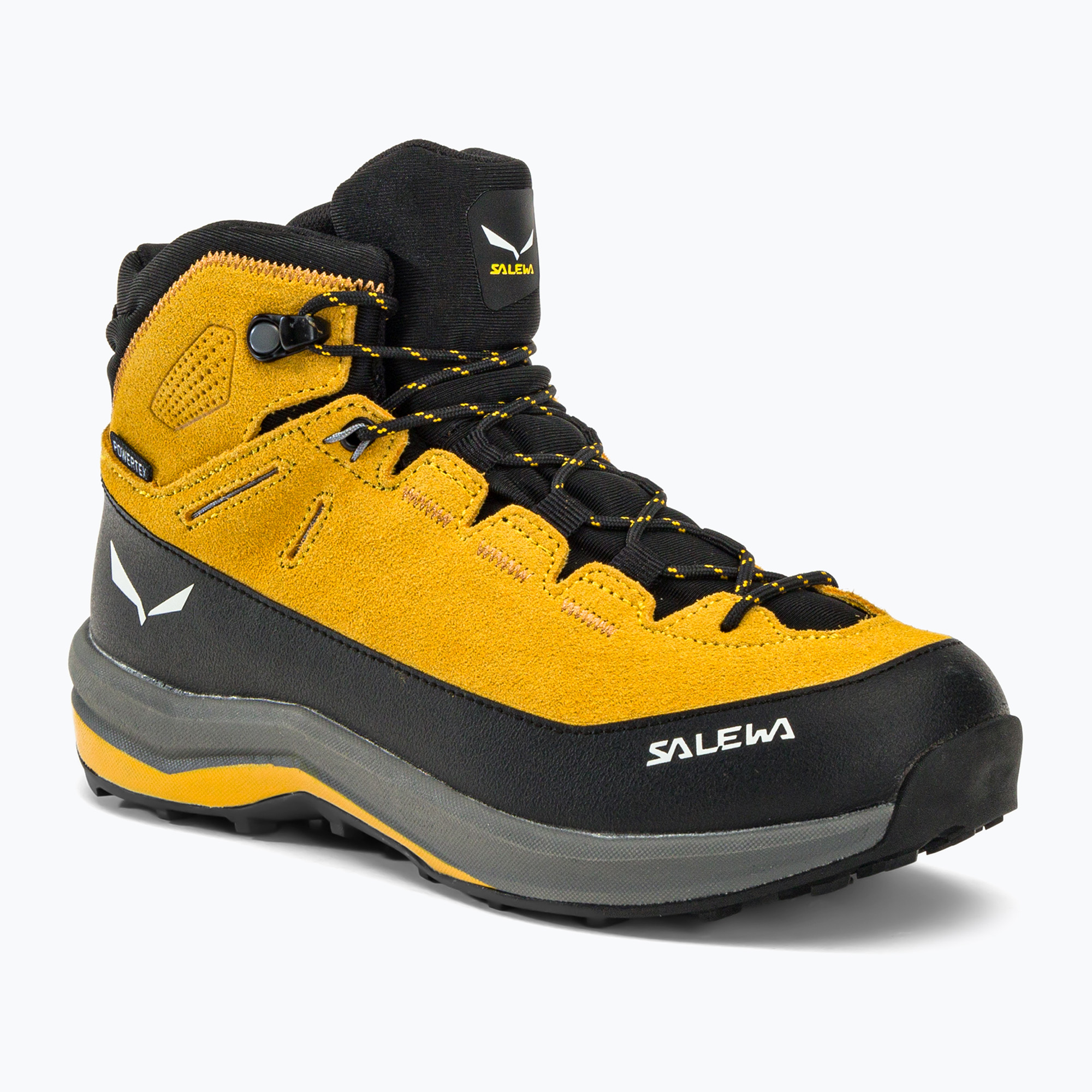 Salewa detské trekové topánky MTN Trainer 2 Mid PTX žltá 00-0000064011 (MTN Trainer 2 Mid PTX 00-0000064011)