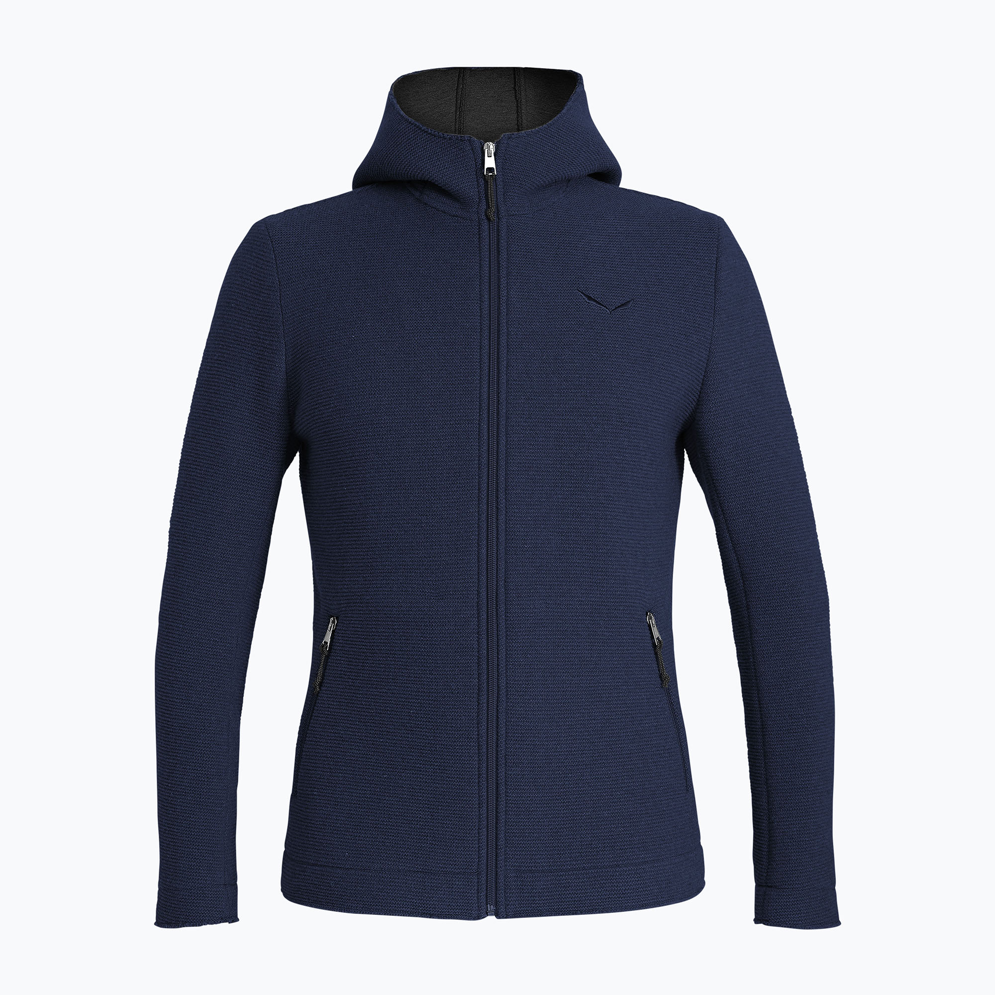 Pánska trekingová mikina Salewa Sarner 2L Wool Fz Hoody navy blazer (Sarner 2L Wool Fz Hoody 00-0000026162)