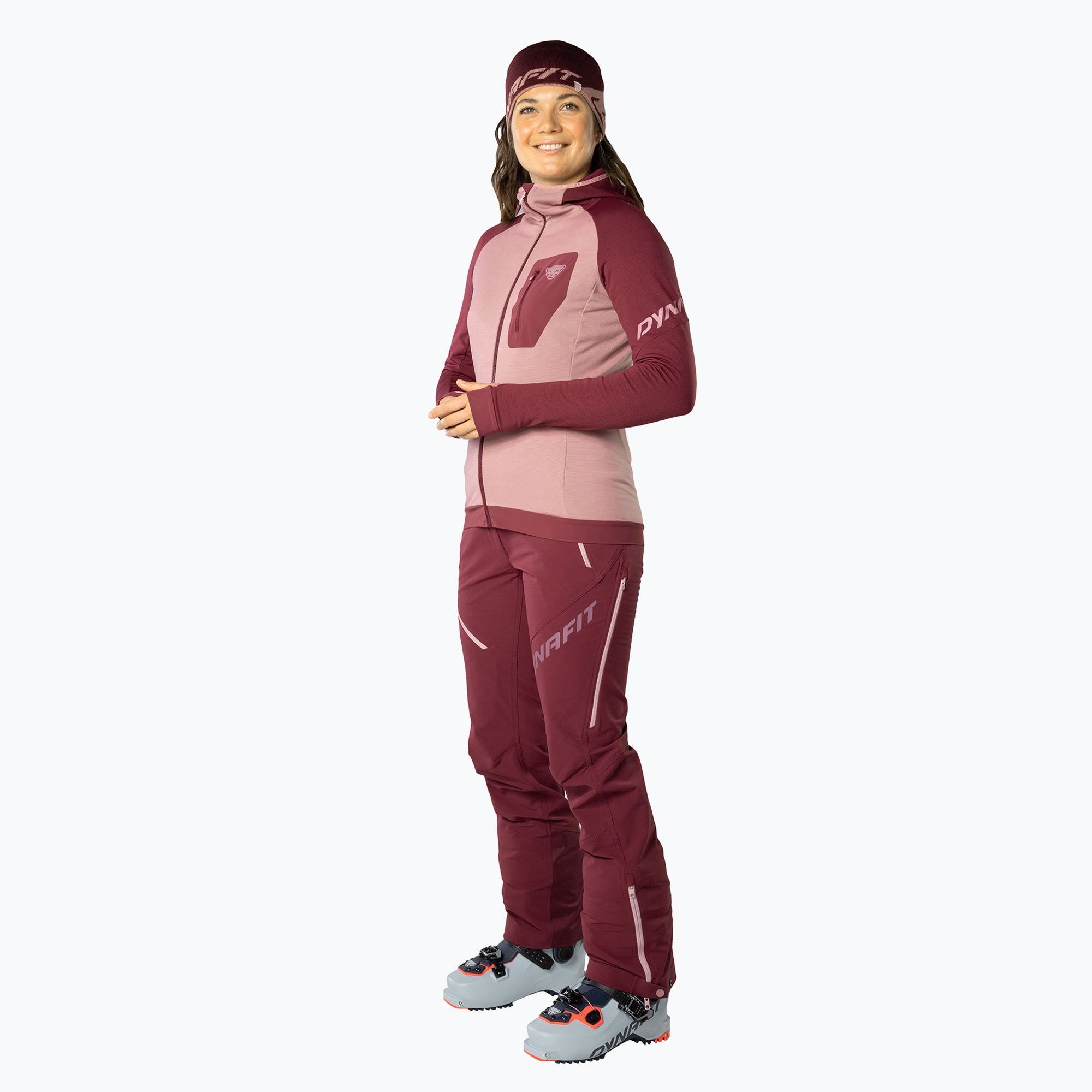 Dámske nohavice DYNAFIT Mercury 2 DST burgundy (Mercury 2 Dynastretch 08-0000070744)
