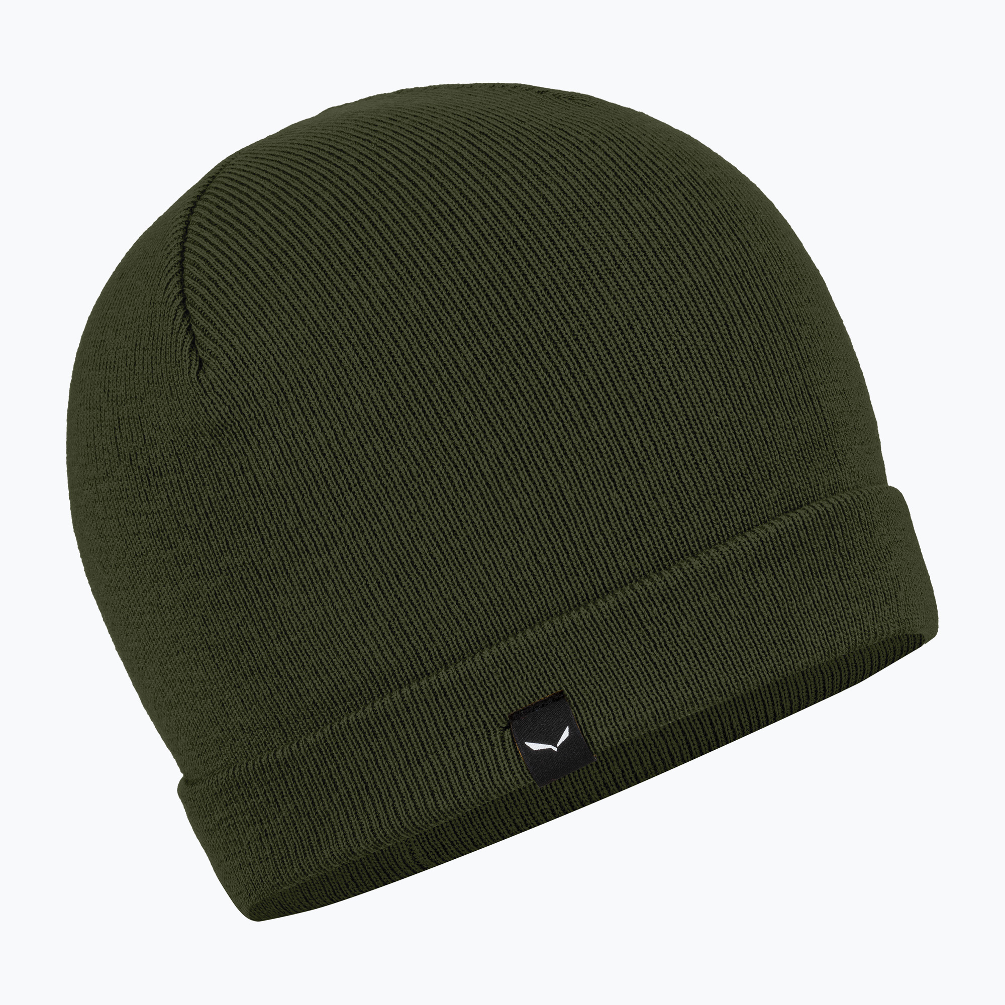 Zimná čiapka Salewa Puez AM Beanie dark olive (Puez Am Beanie 00-0000028773)