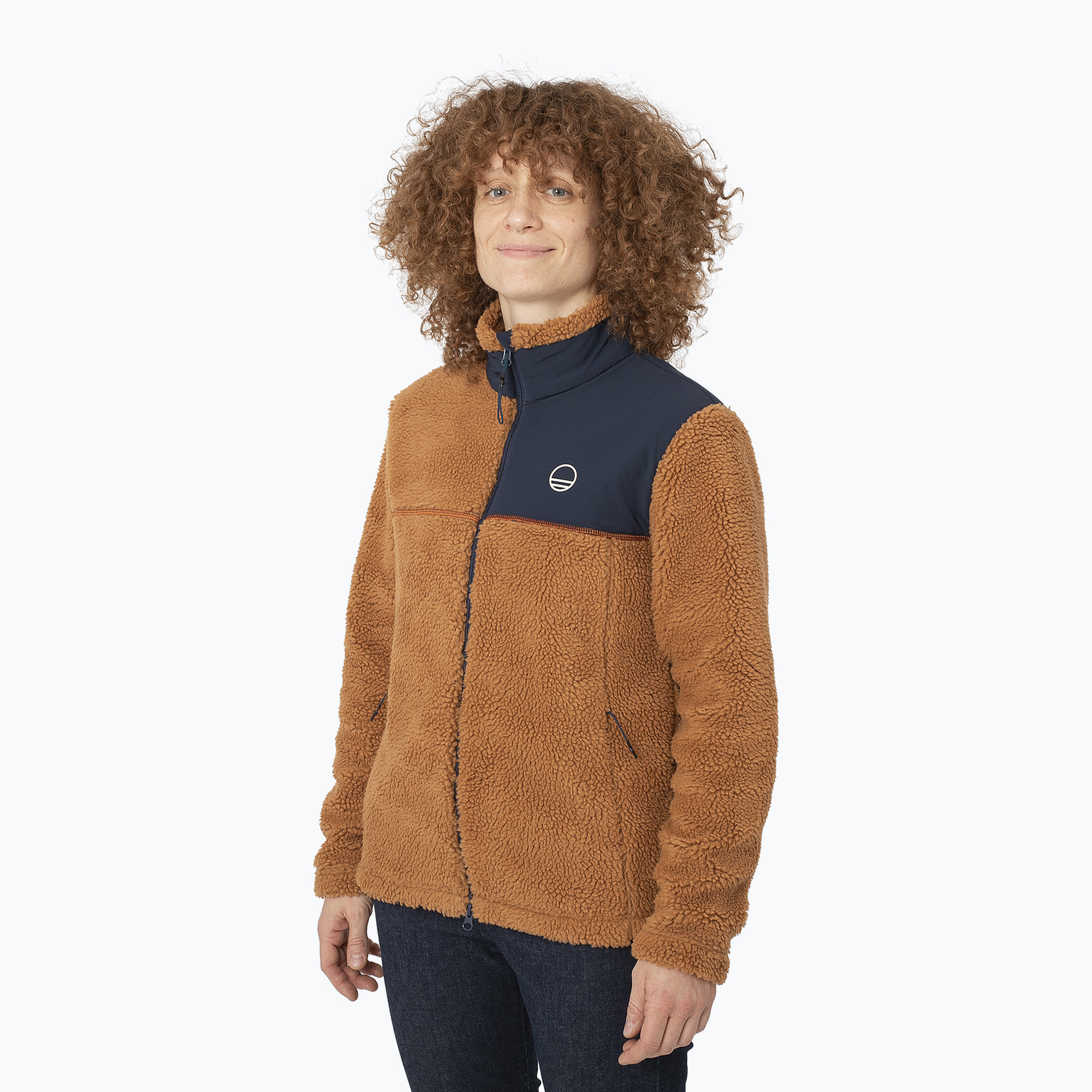 Dámska fleecová mikina Wild Country Spotter sandstone fleece