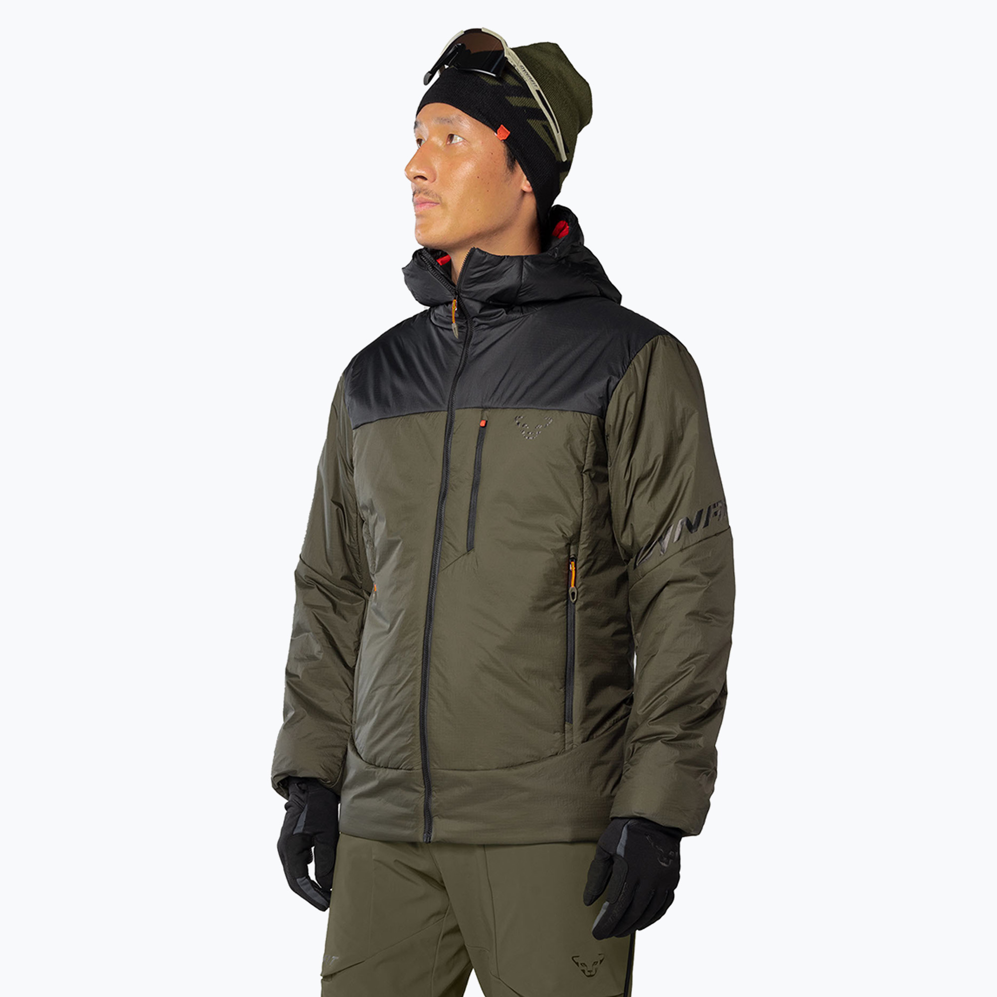 Pánska lyžiarska bunda DYNAFIT Radical PRL s kapucňou olive night (Radical PRL Hood 08-0000071772)