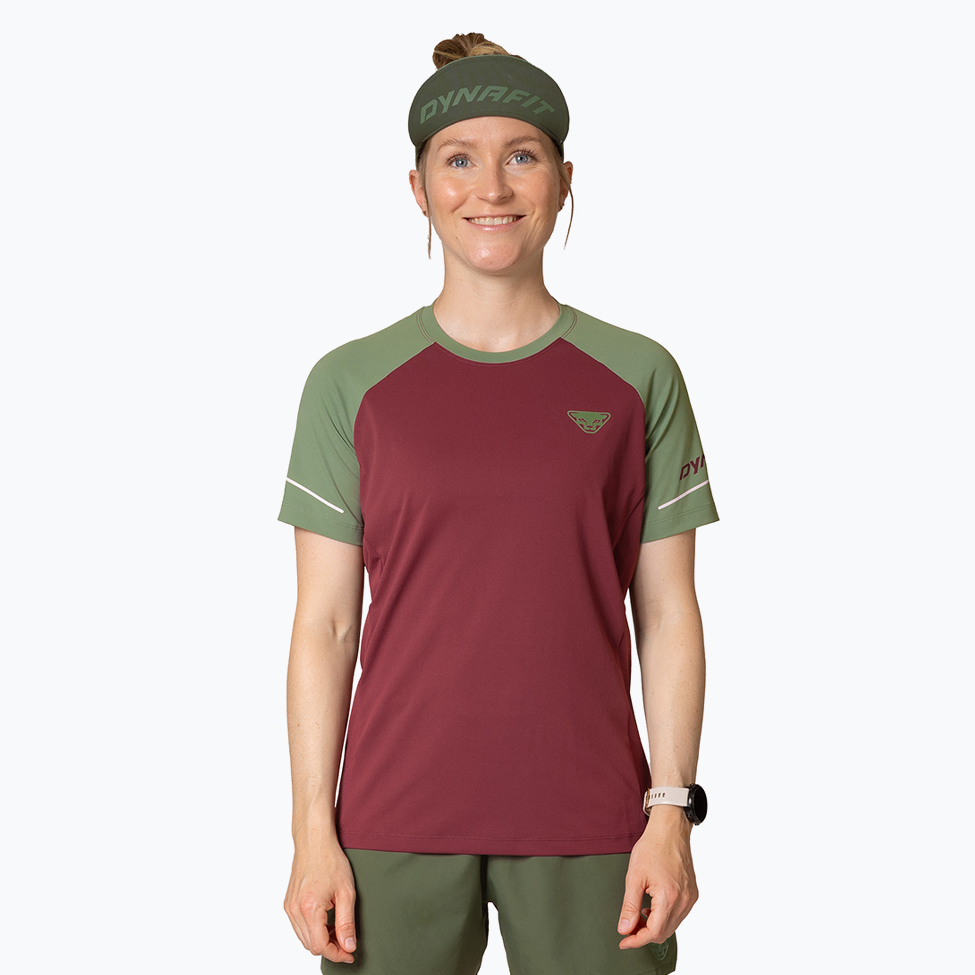 Dámske bežecké tričko DYNAFIT Alpine Pro burgundy (Alpine Pro 08-0000070965)