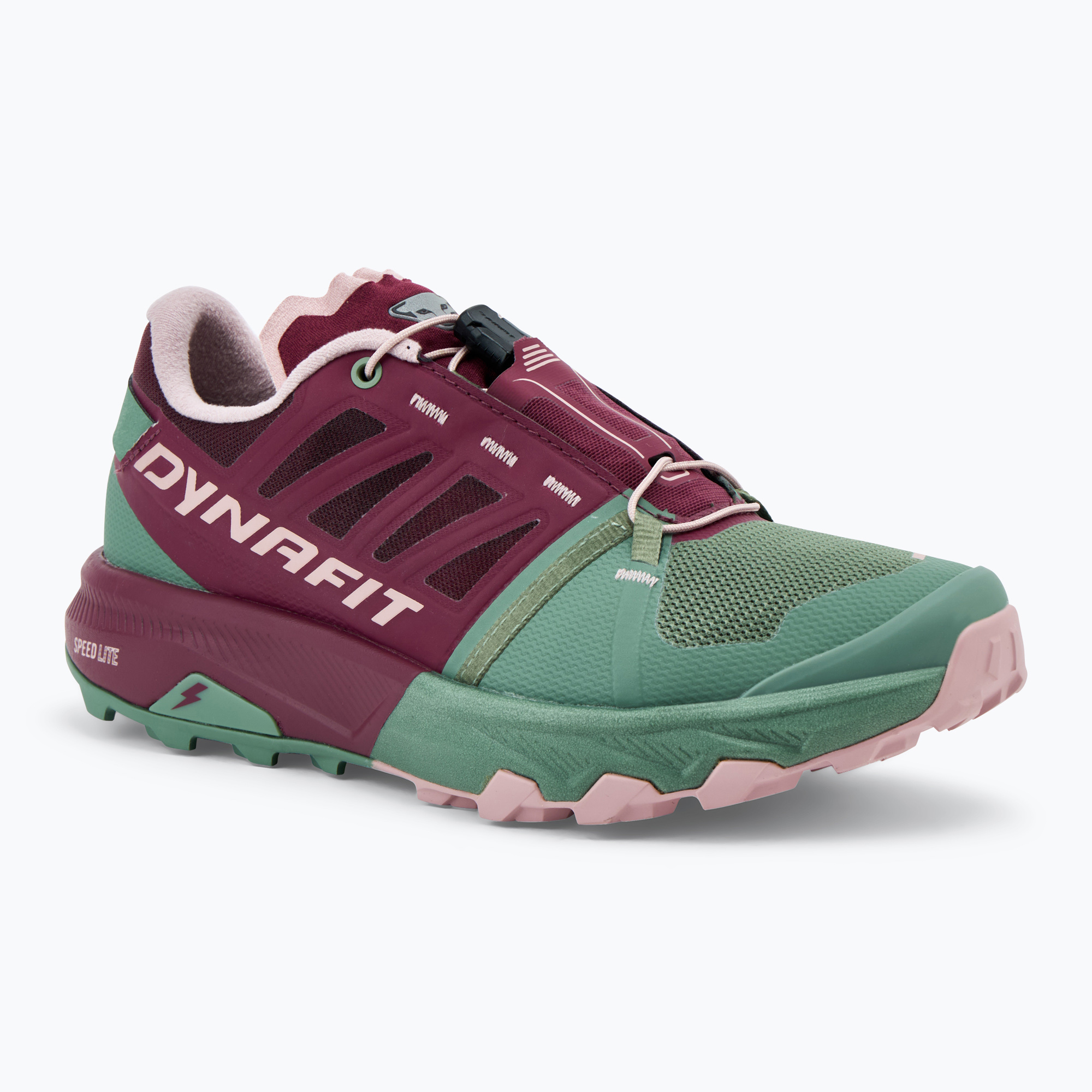 Dámska bežecká obuv DYNAFIT Alpine Pro 2 sage/burgundy (Alpine Pro 2 08-0000064095)