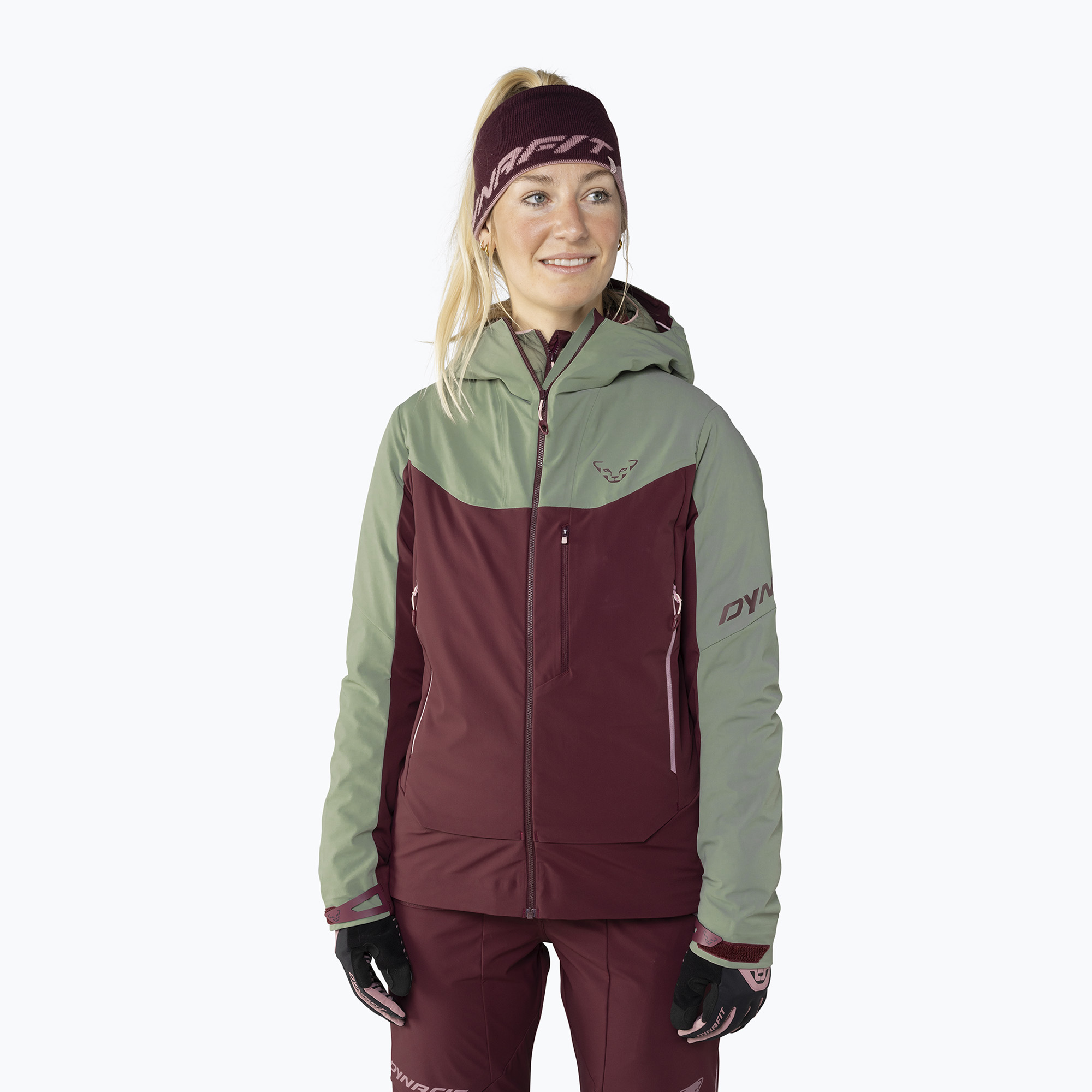 Dámska lyžiarska bunda DYNAFIT Radical Softshell sage
