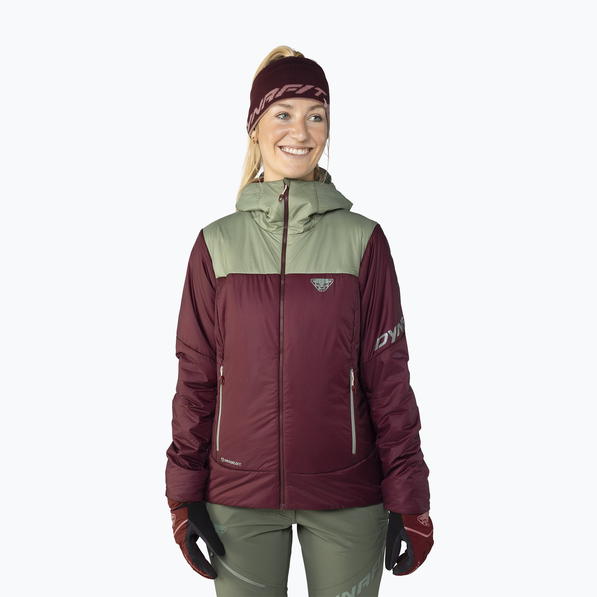 Dámska bunda DYNAFIT Radical Primaloft s kapucňou port royal (Radical Primaloft Hooded 08-0000071773)
