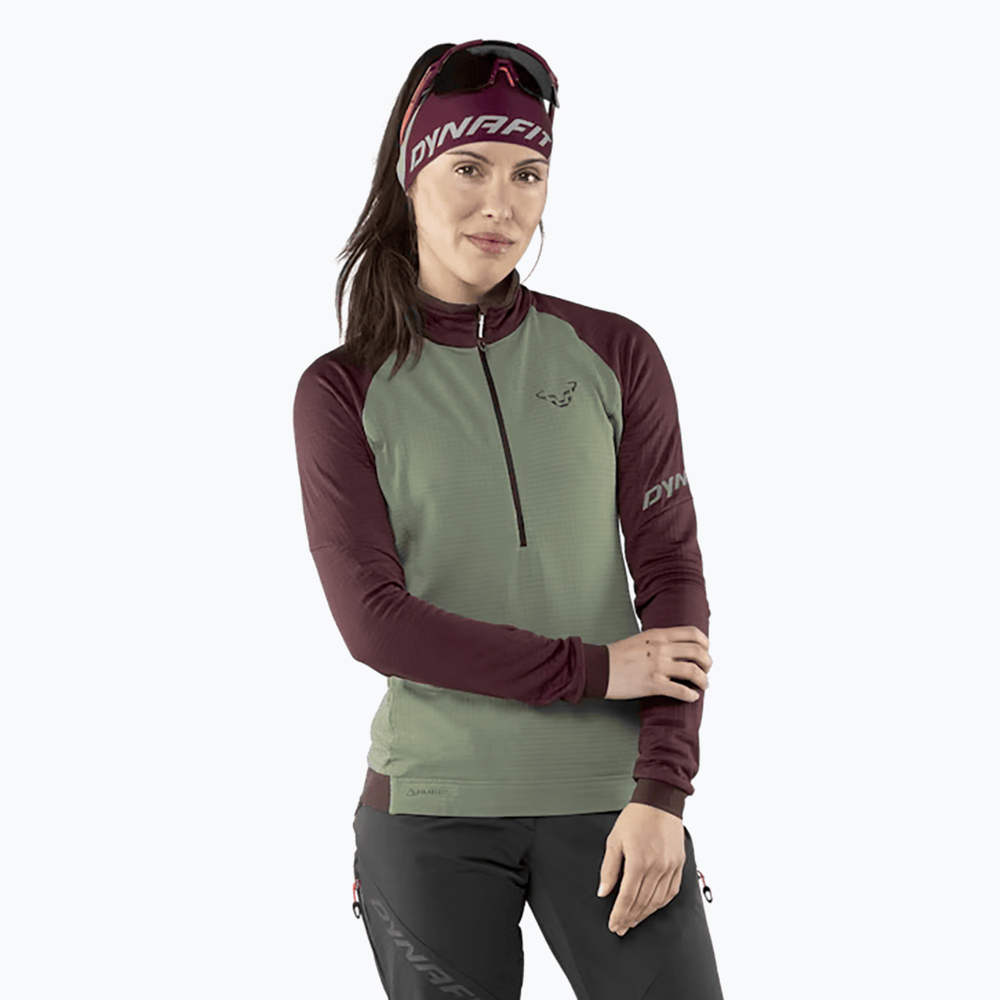 Dámska mikina DYNAFIT Speed PTC 1/2 Zip port royal (Speed PTC 1/2 Zip 08-0000071499)