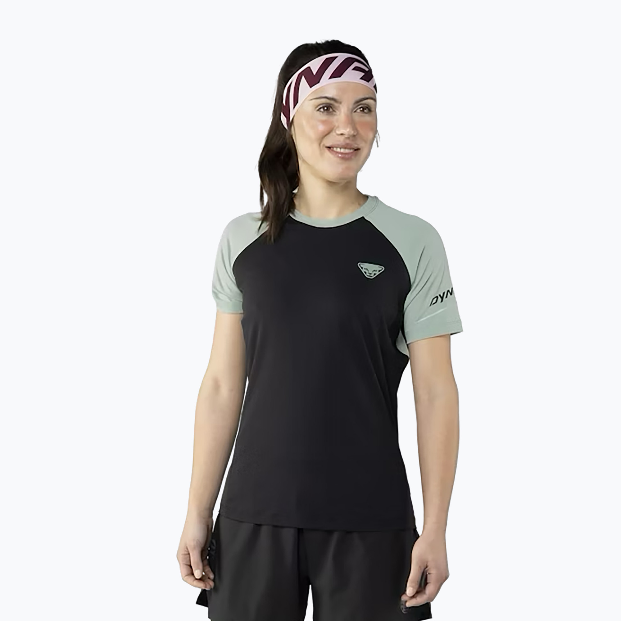 Dámske bežecké tričko DYNAFIT Alpine Pro black out jade (Alpine Pro 08-0000070965)