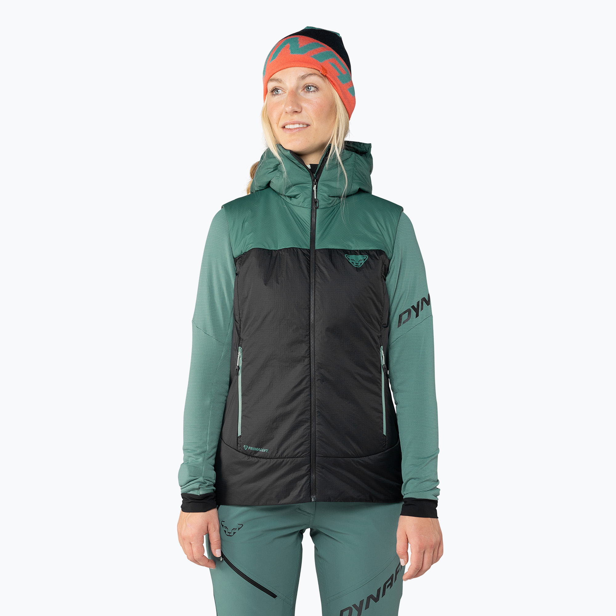 Dámske rukavice DYNAFIT Radical Primaloft s kapucňou atlantic (Radical Primaloft Hooded 08-0000071896)