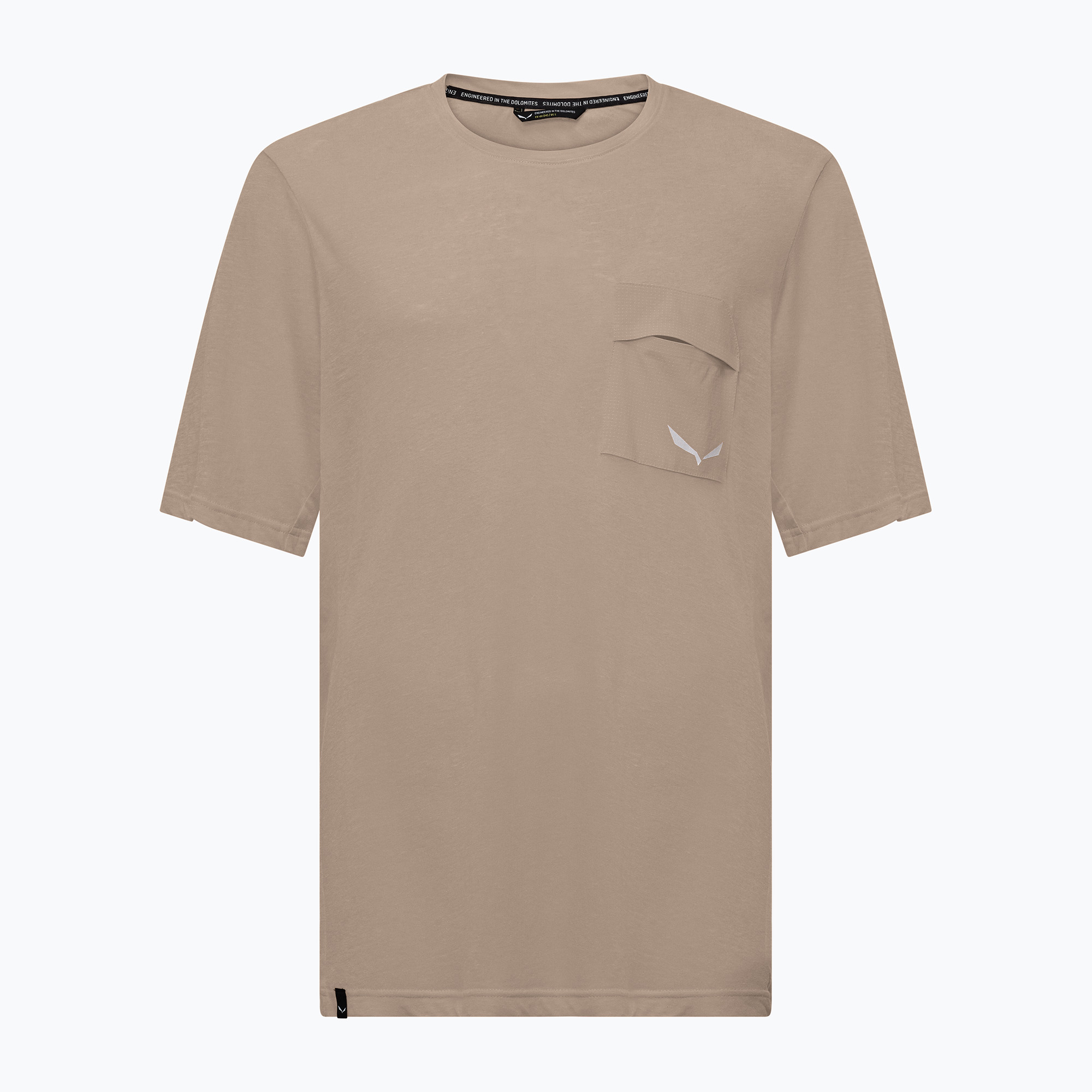 Pánske trekové tričko Salewa Agner Hemp/Dst quicksand (Agner Hemp/Dst 00-0000029072)