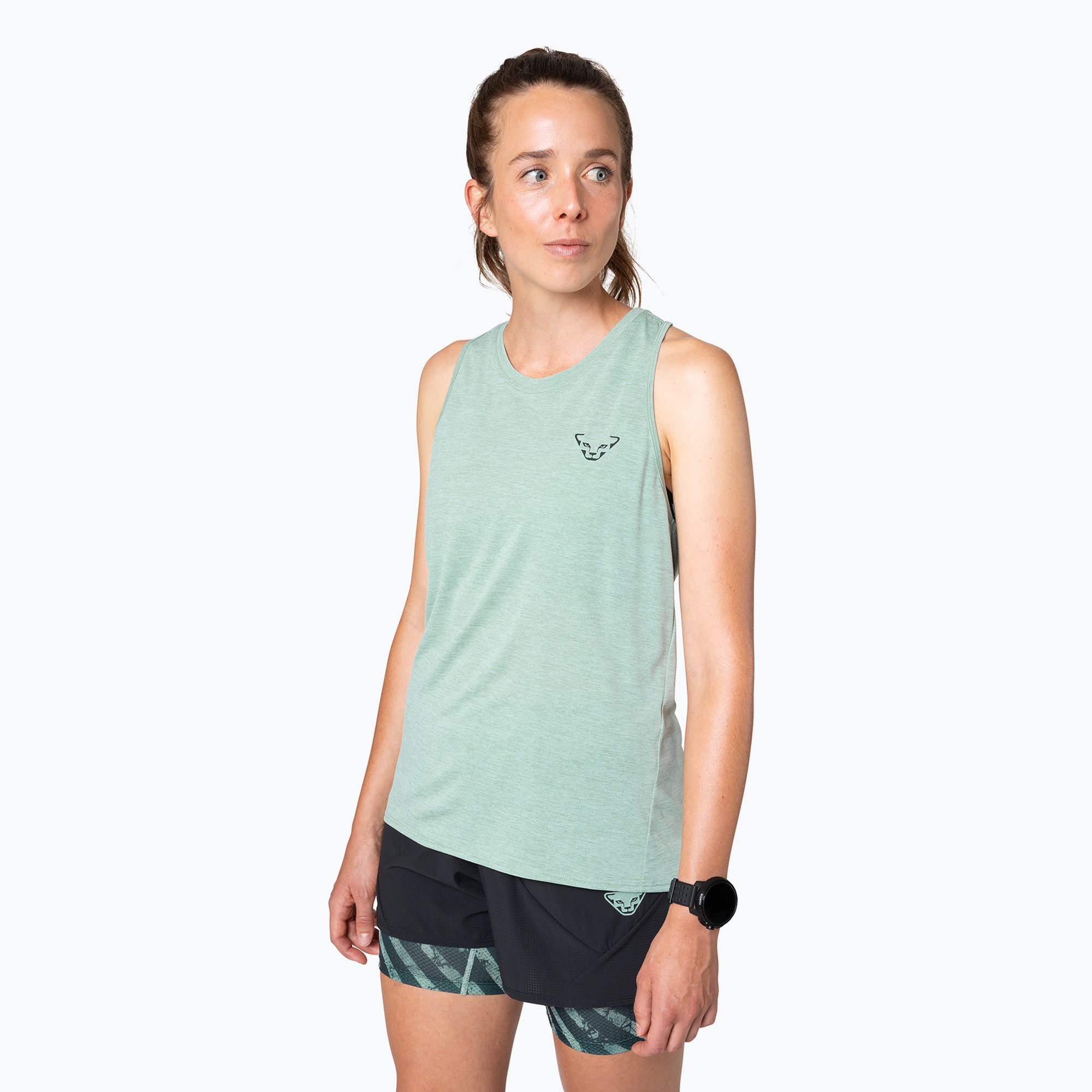 Dámske bežecké tričko DYNAFIT Trail Tank jadelite (Trail Tank 08-0000071917)