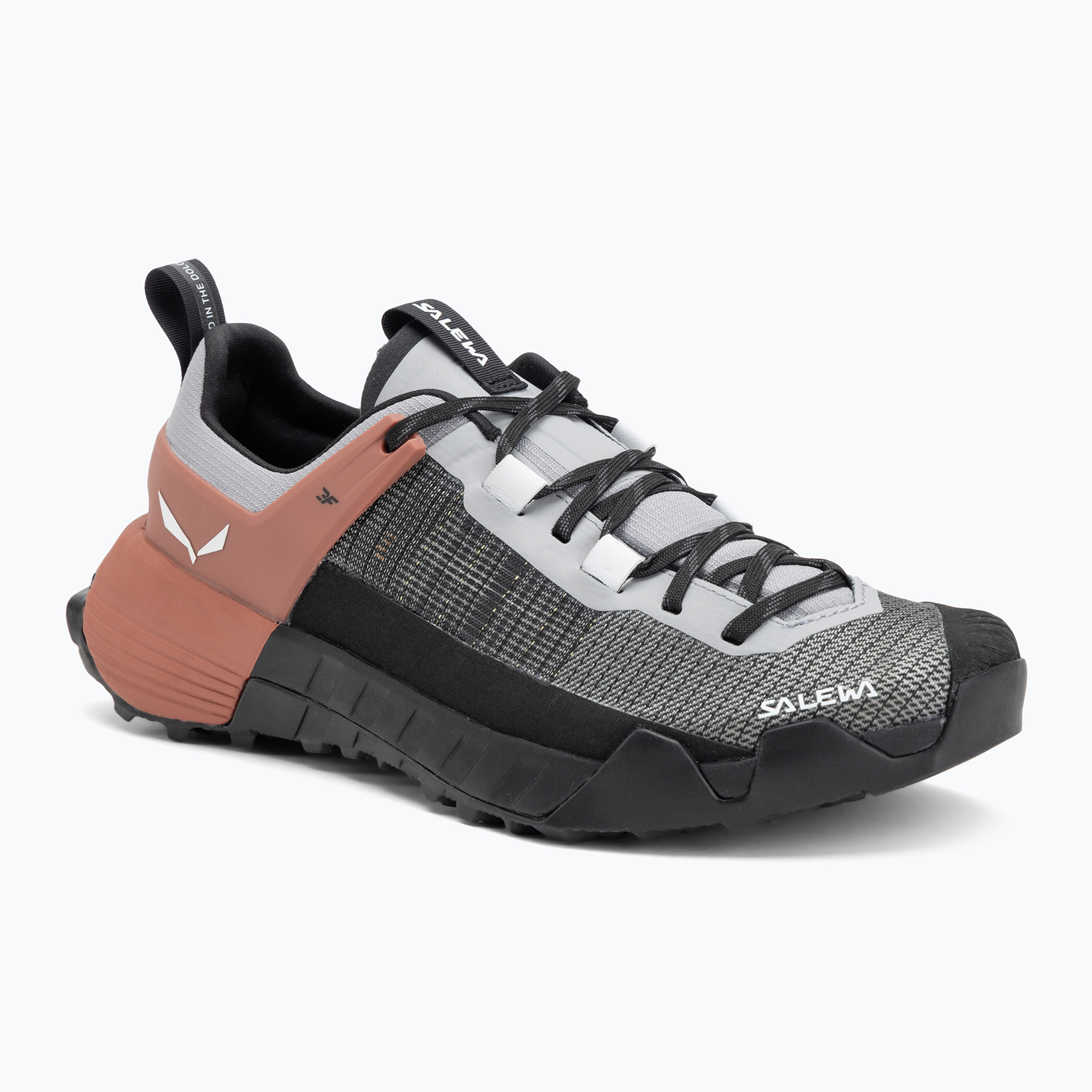 Dámske nástupové topánky Salewa Wildfire Nxt alloy/etruscan red