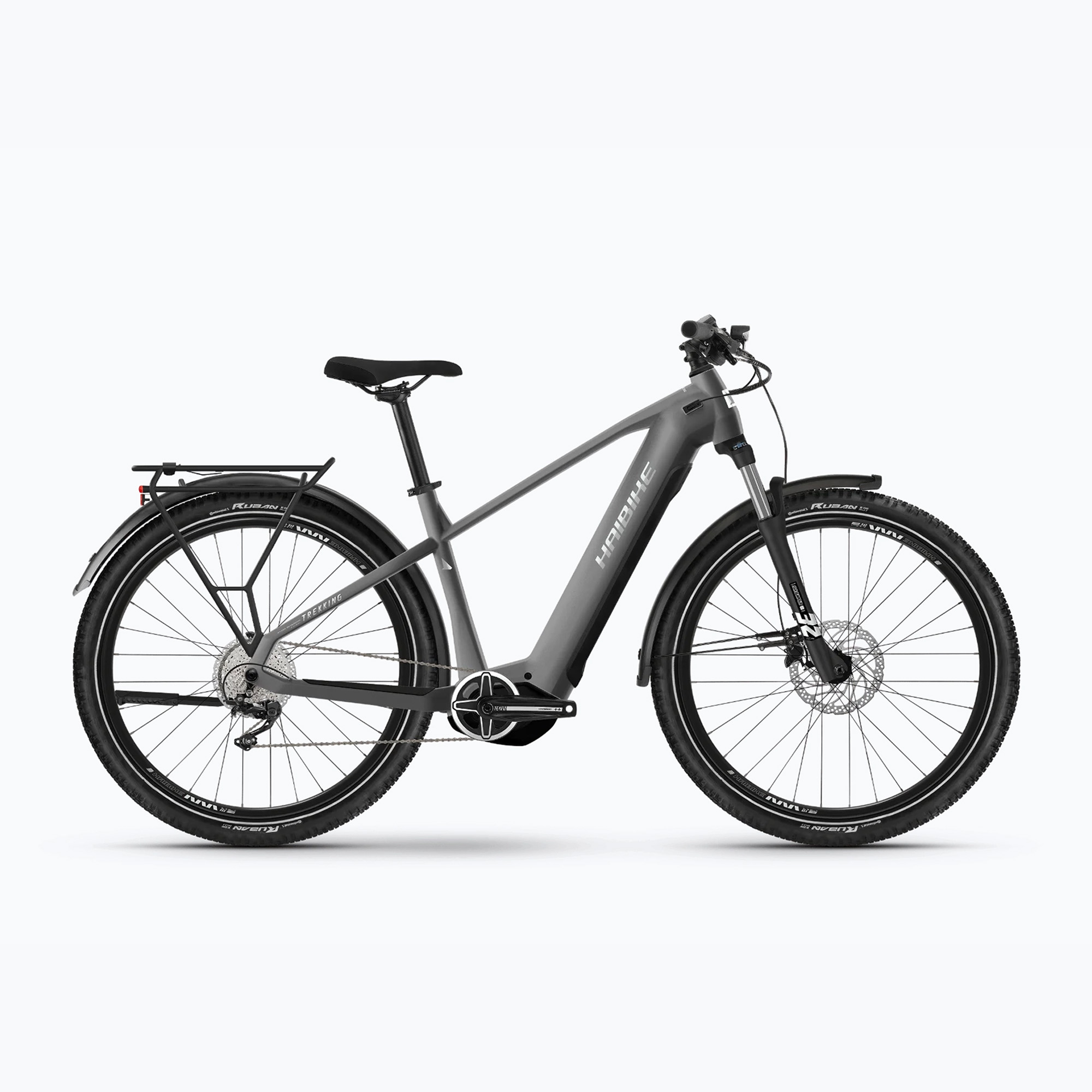 Elektrobicykel Haibike Trekking 4 High 720Wh tmavo strieborný/perleťovo matný (Trekking 4 High 45508340)