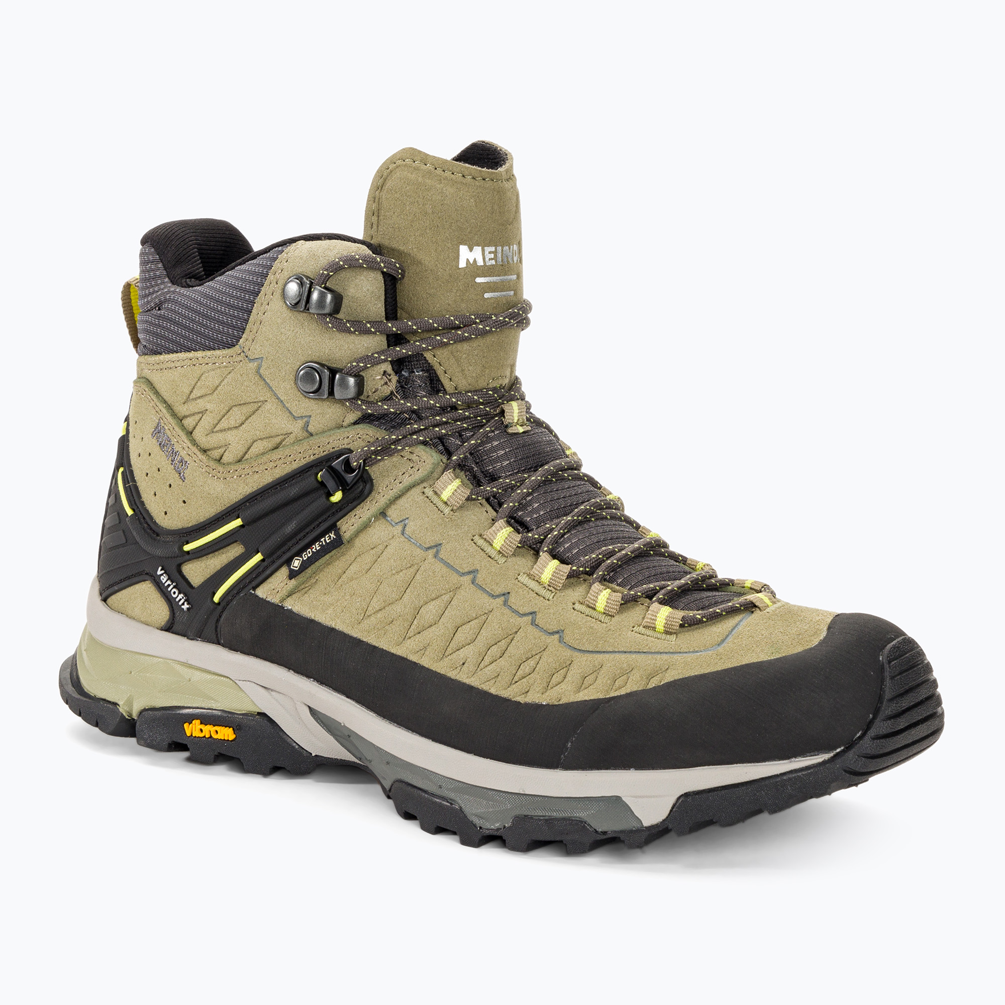 Pánske trekové topánky Meindl Top Trail Mid GTX nature/yellow (Top Trail Mid GTX 4717/05)