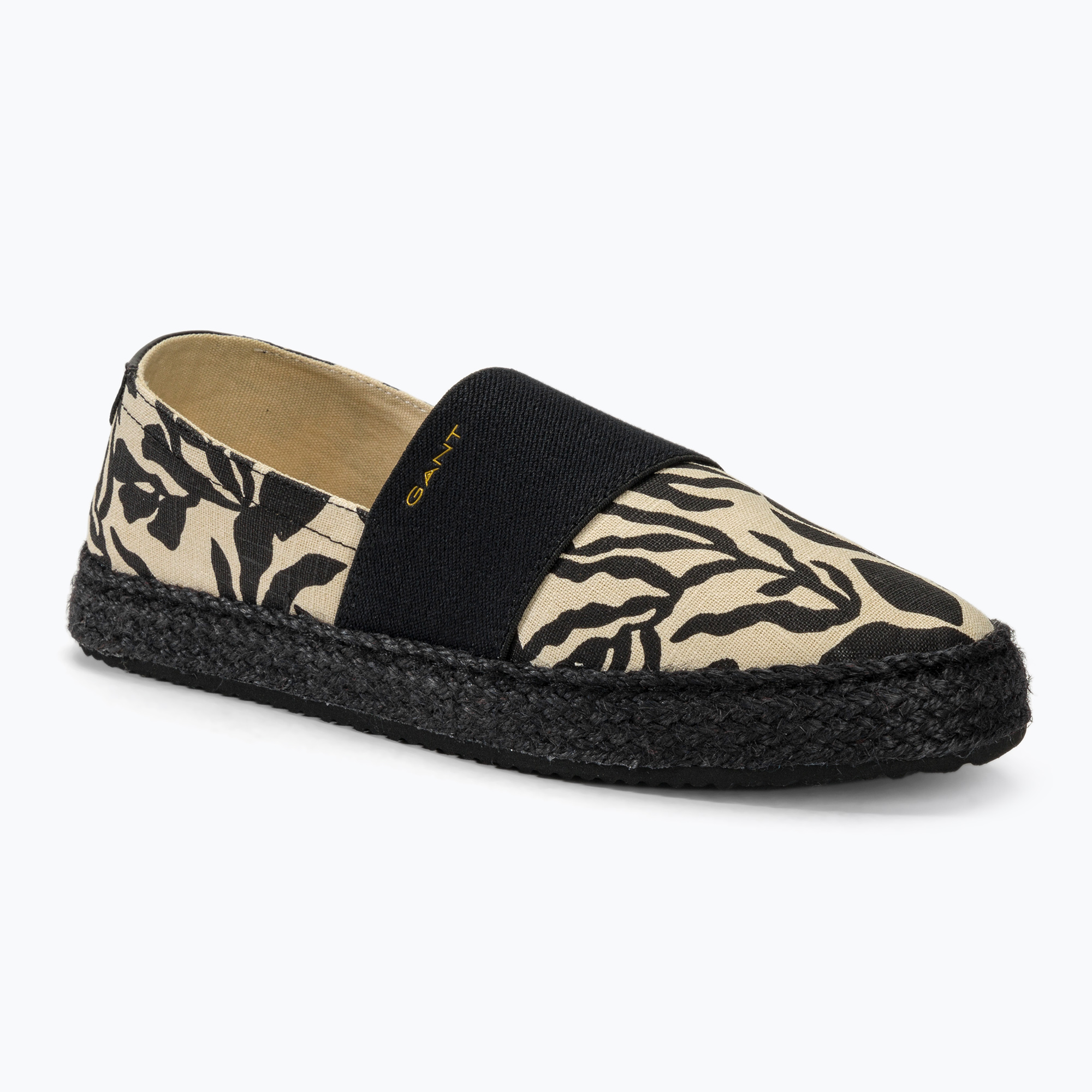 Dámske topánky GANT Raffiaville dry sand/black (Raffiaville 28569608)