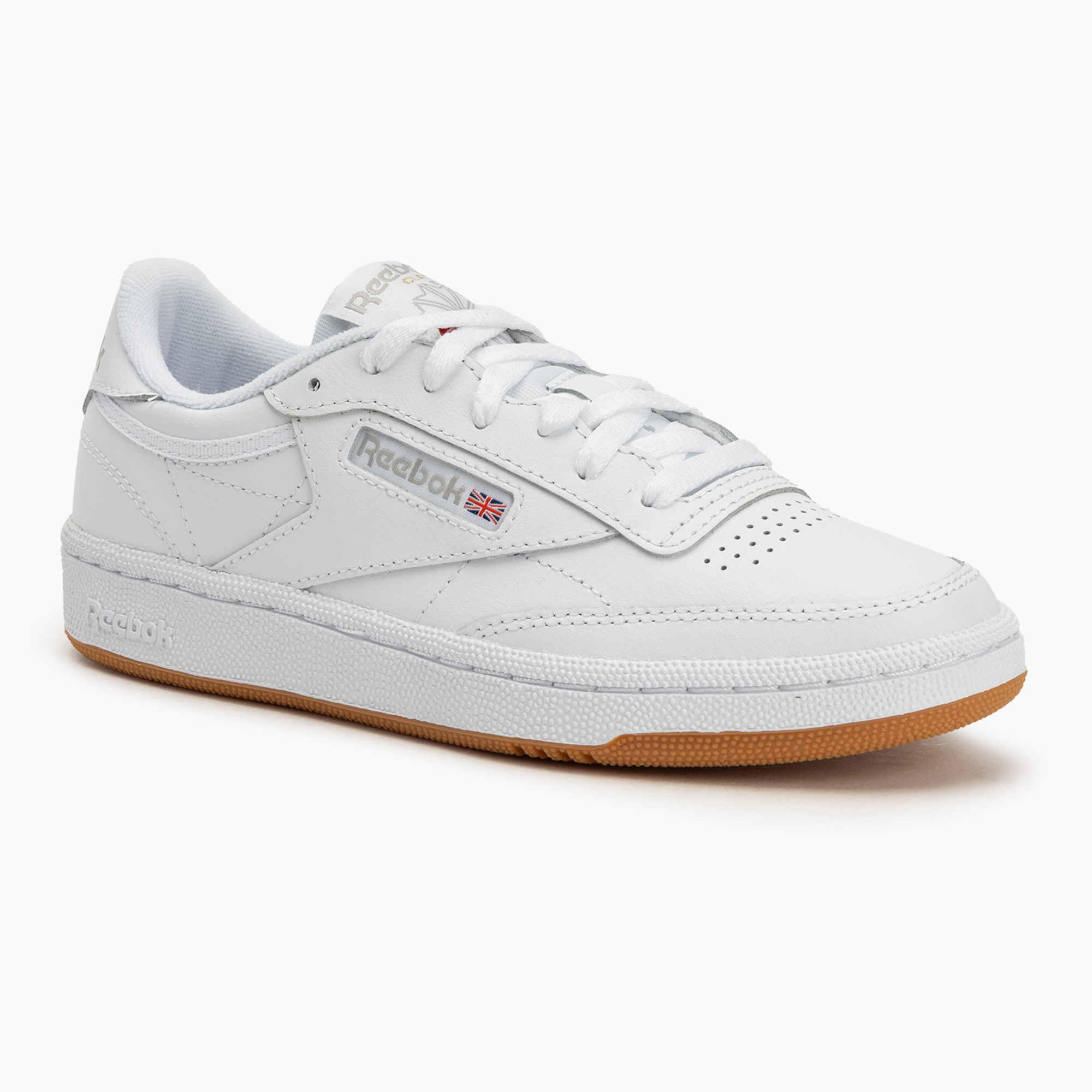 Dámska obuv Reebok Club C 85 white/light grey/gum (Club C 85 100000016)