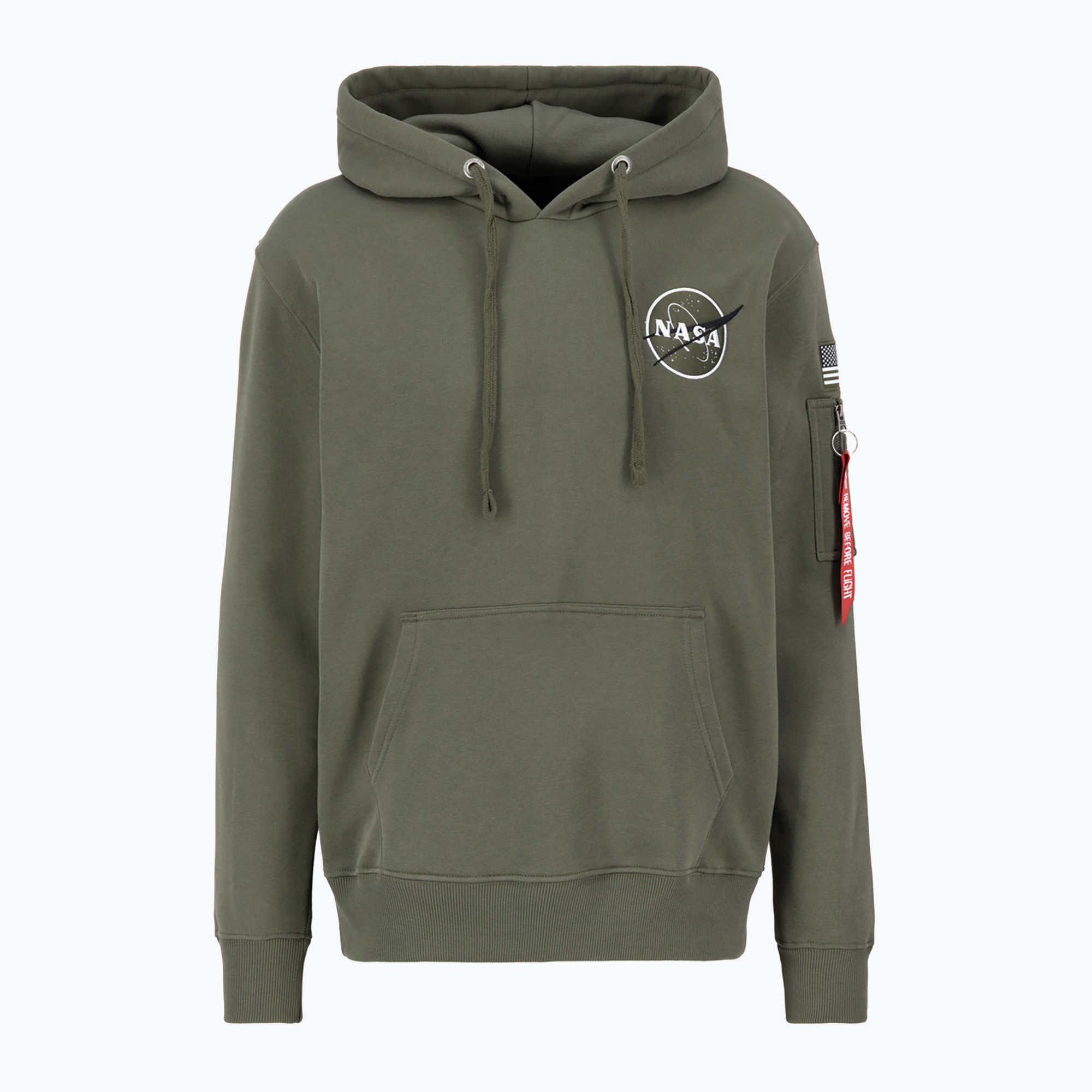 Alpha Industries pánska mikina Space Shuttle dark olive (Space Shuttle 178317142)