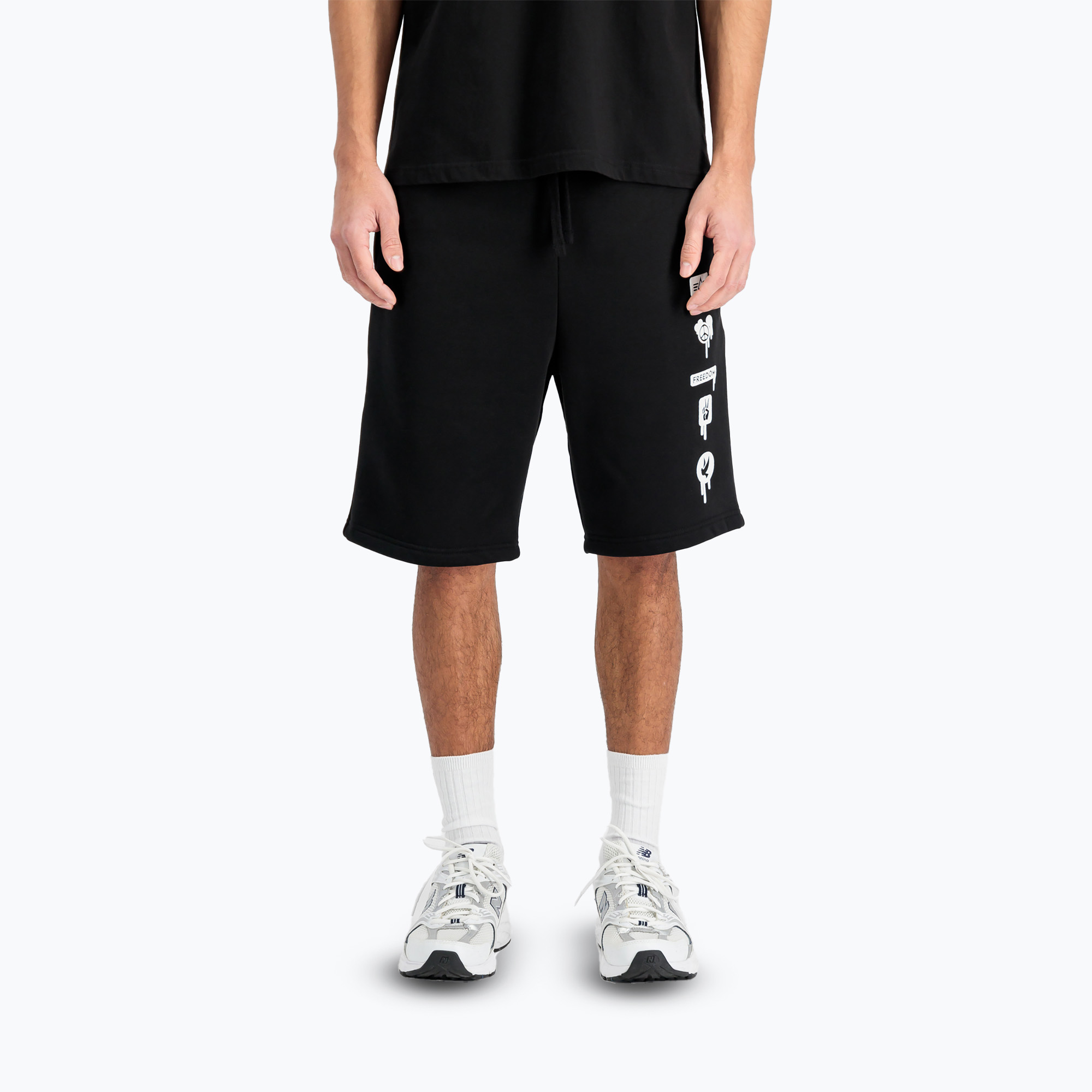 Alpha Industries pánske šortky Freedom Jogger balck (Freedom Jogger 156375)