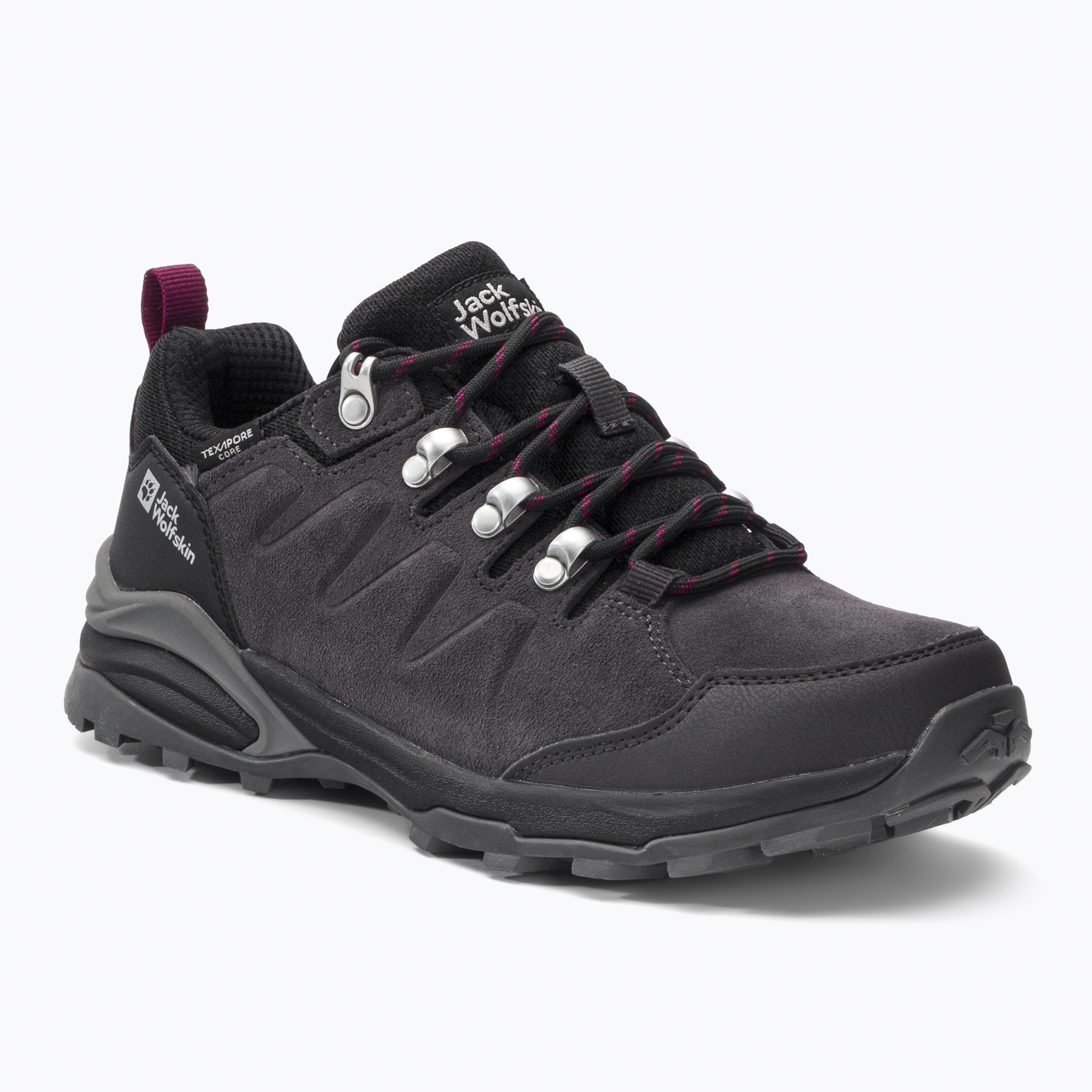 Dámske trekové topánky Jack Wolfskin Refugio Texapore Low black 4050821 (Refugio Texapore Low 4050821)