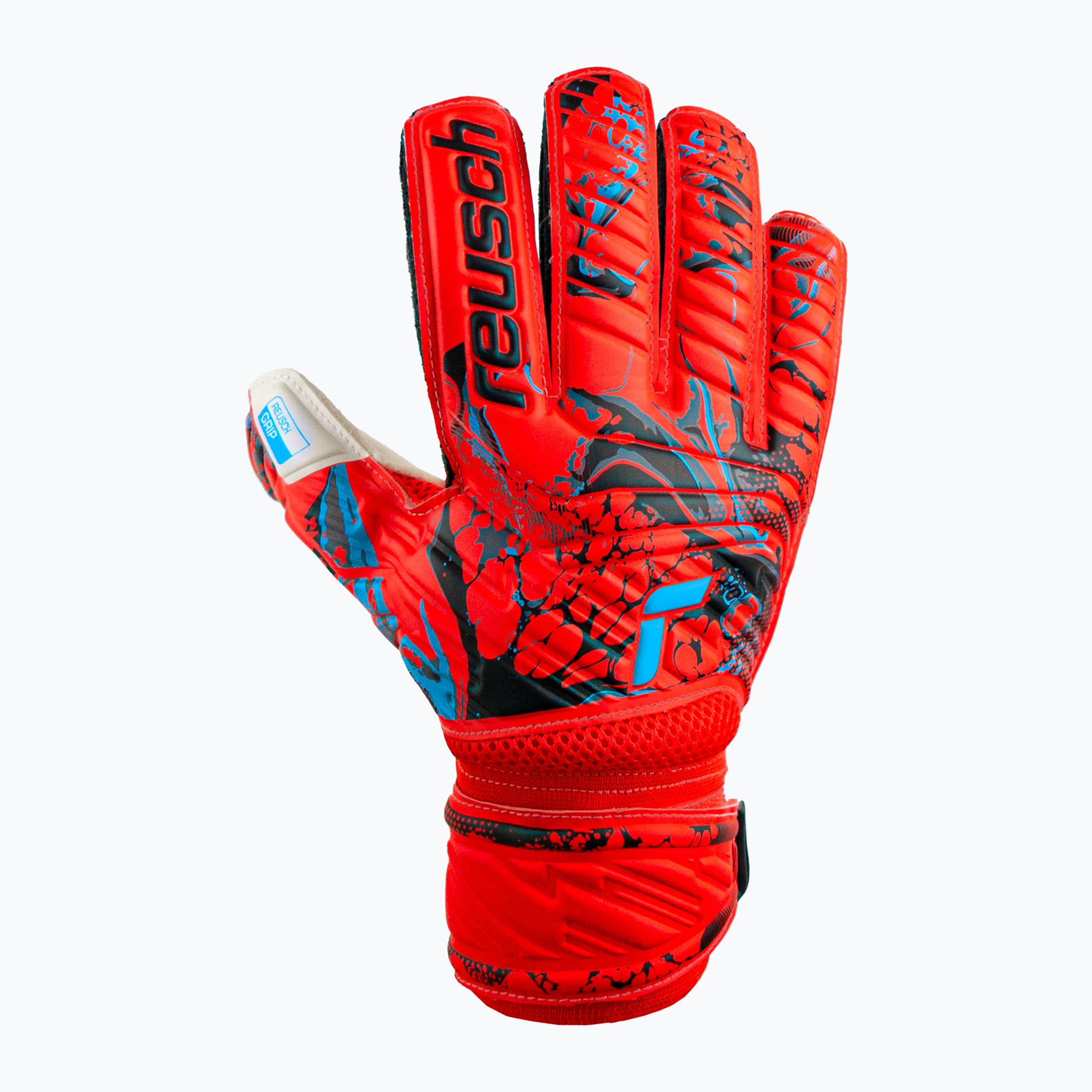 Reusch Attrakt Grip brankárske rukavice červené 5370815-3334 (Attrakt Grip 5370815-3334)