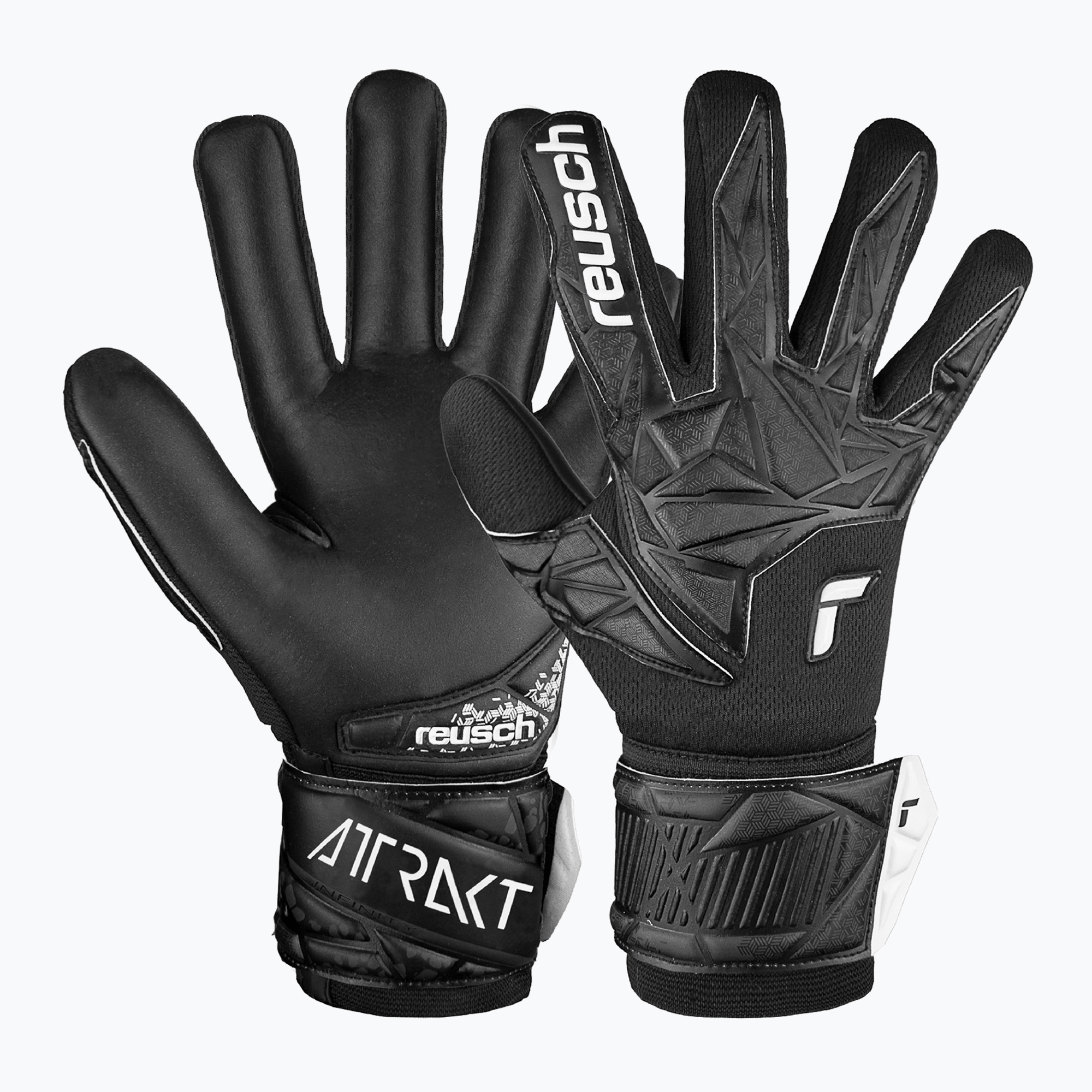 Brankárske rukavice Reusch Attrakt Infinity NC black