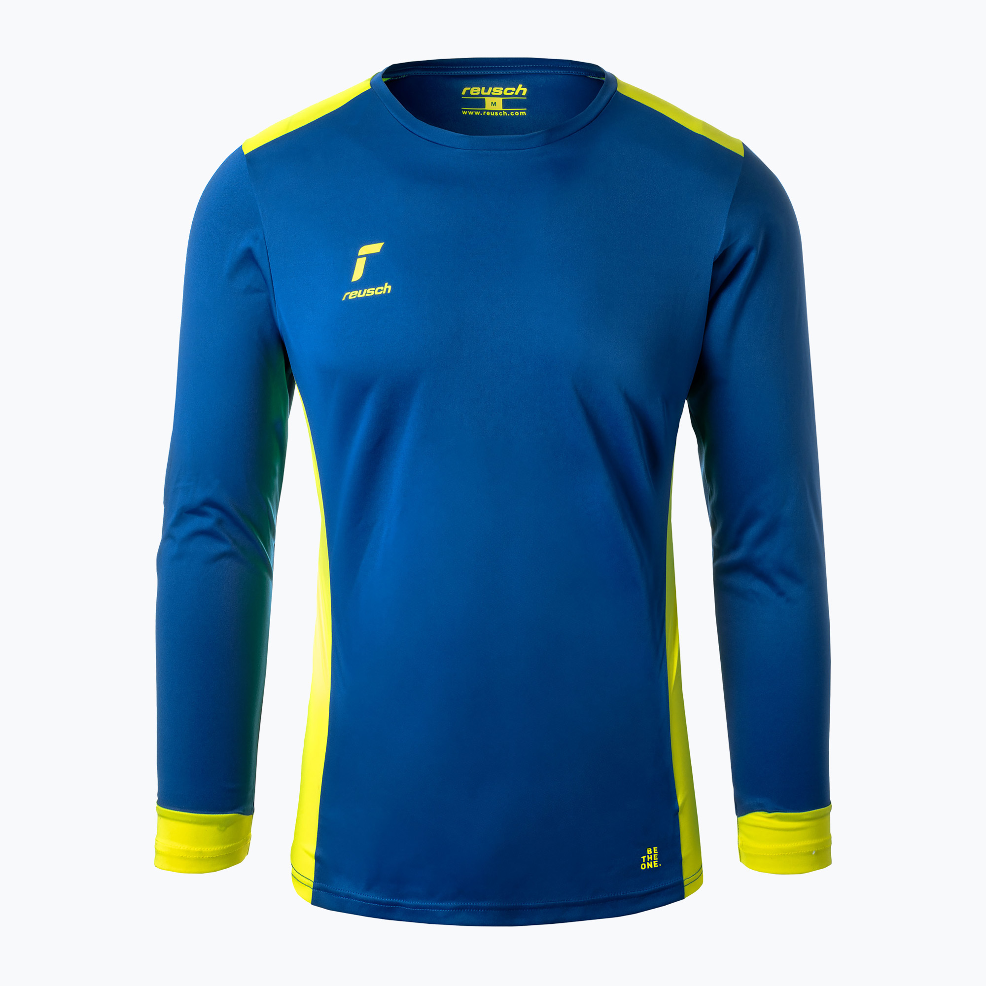 Brankárske tričko Reusch Match Goalkeeper Longsleeve Padded brilliant blue/safety yellow (Match Longsleeve Padded 5511700-4525)