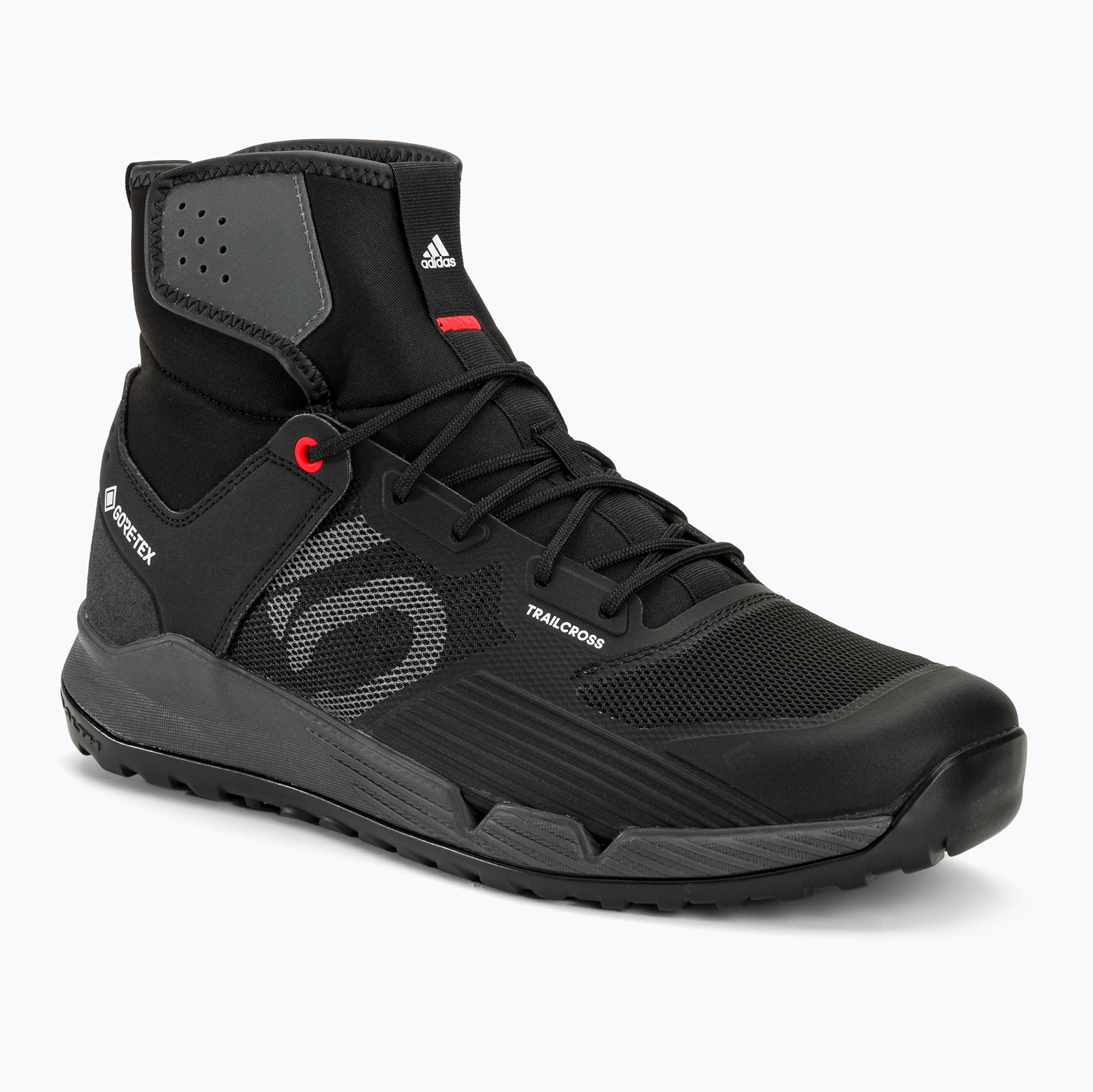 Pánska cyklistická obuv adidas FIVE TEN Trailcross GTX core black/grey three/dgh solid grey platform (Trailcross GTX S29146)